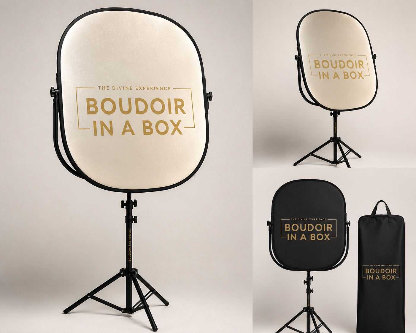 Boudoir in a Box™ Premium Reflector & Stand Kit