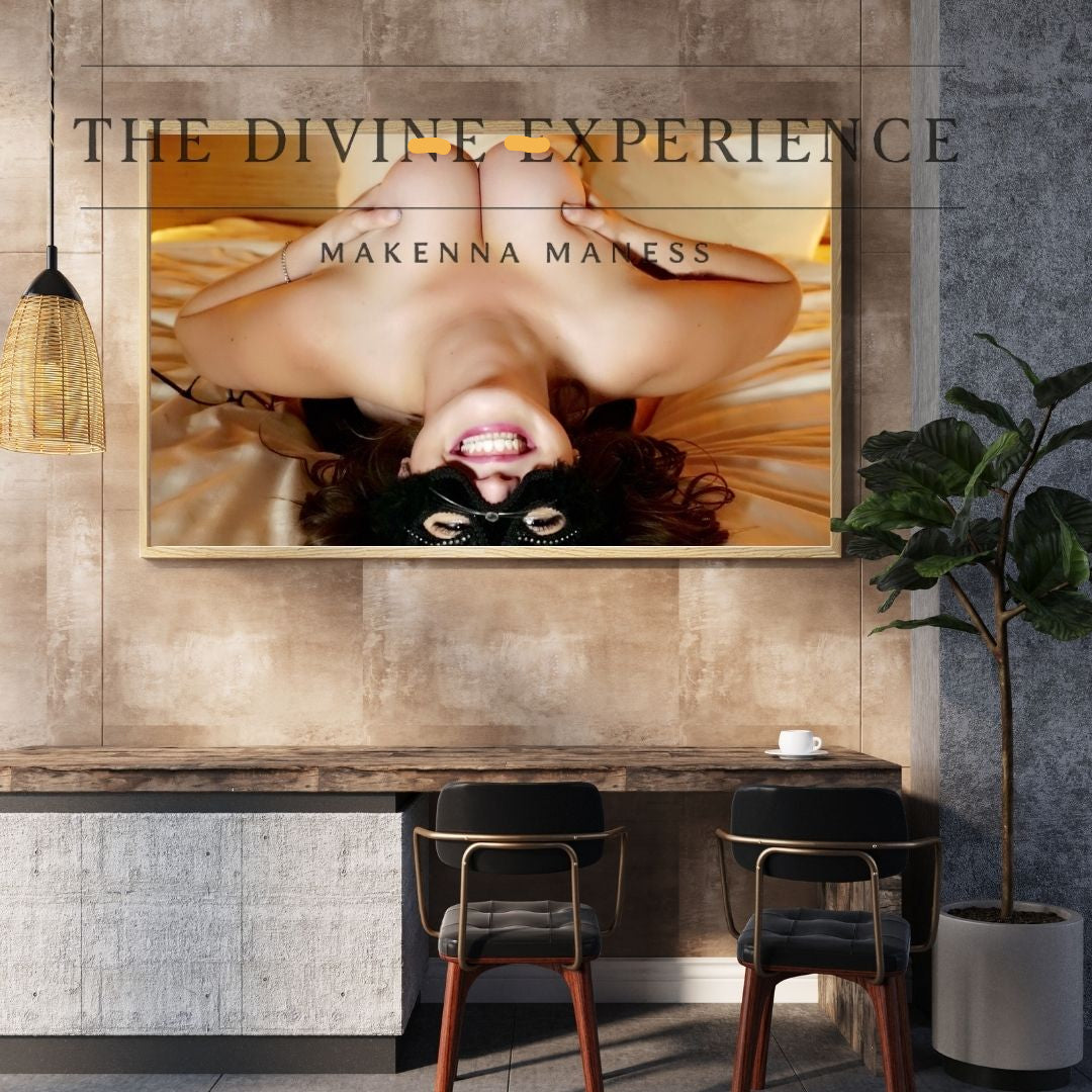 CAT GOT YOUR TIT - Fine Art Photography Luxury Collectible Print by Makenna Maness