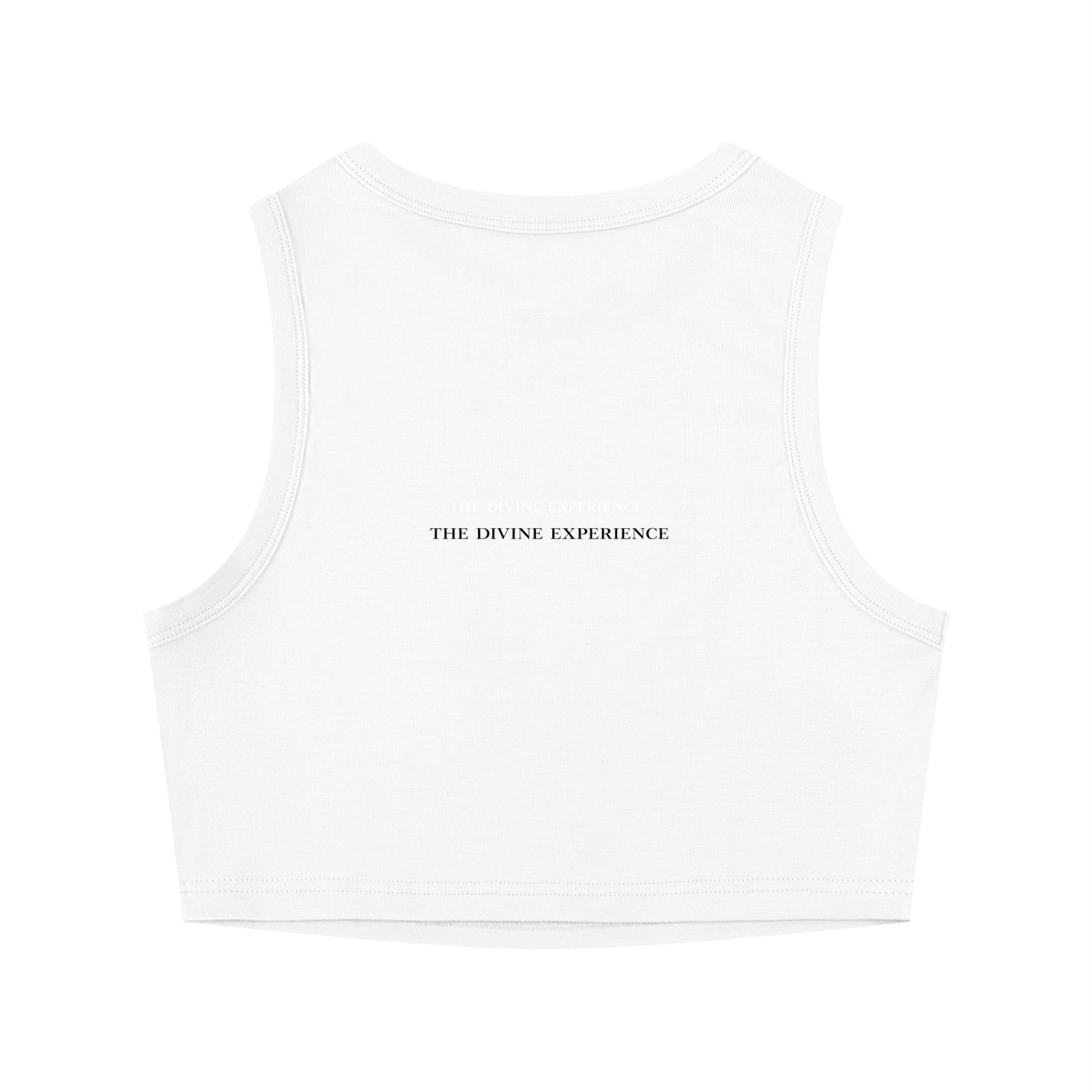 VISION BOARD Women's Tight Crewneck Crop Tank Top