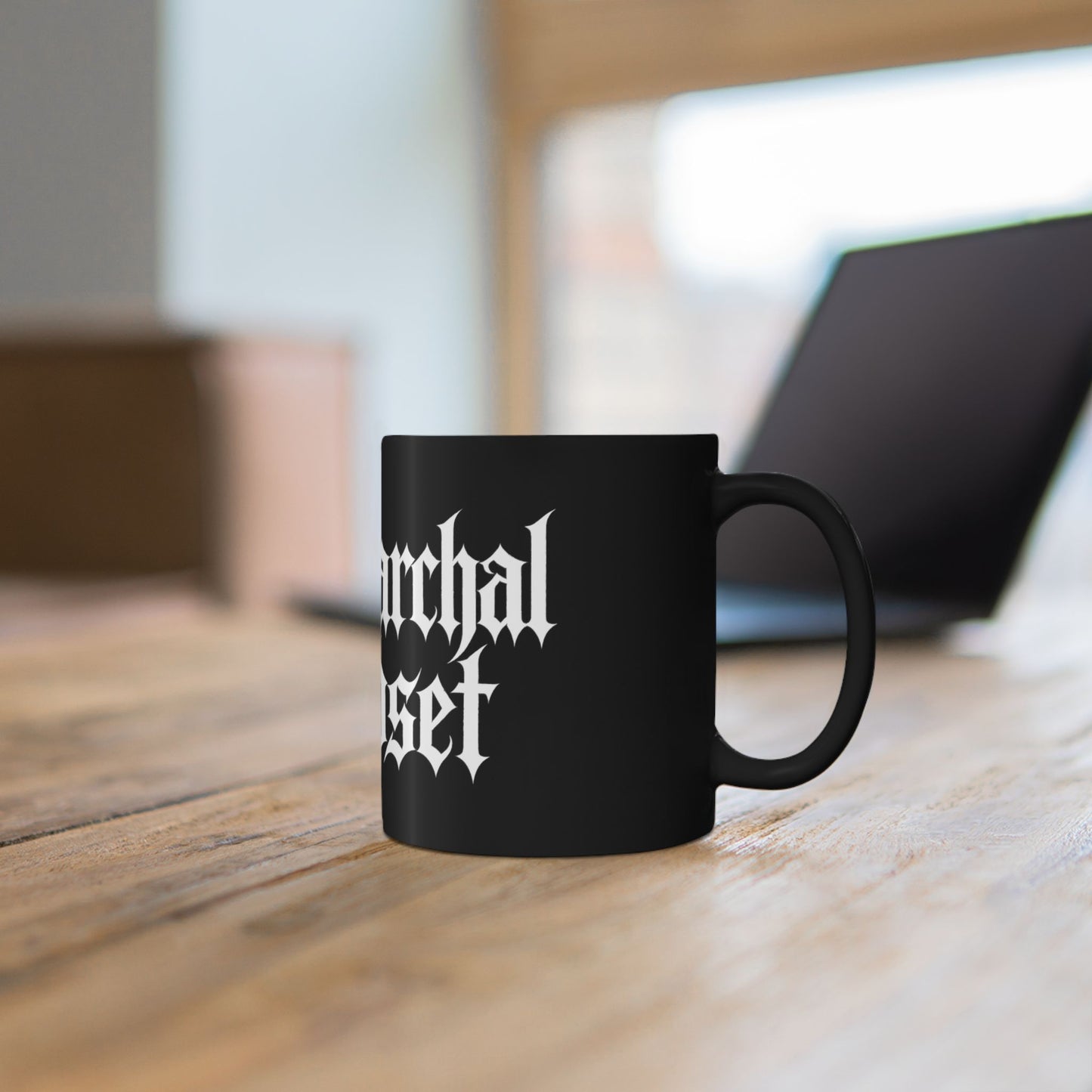 MATRIARCHAL MINDSET Black Mug