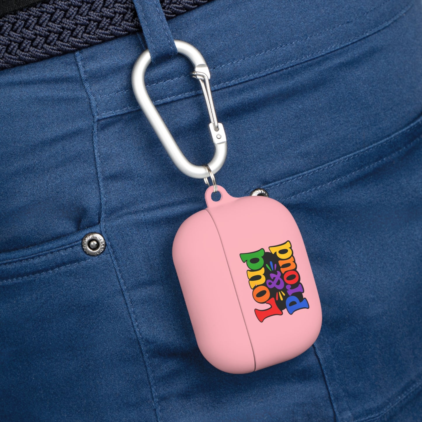 LOUD & PROUD LGBTQ Rainbow AirPods Case