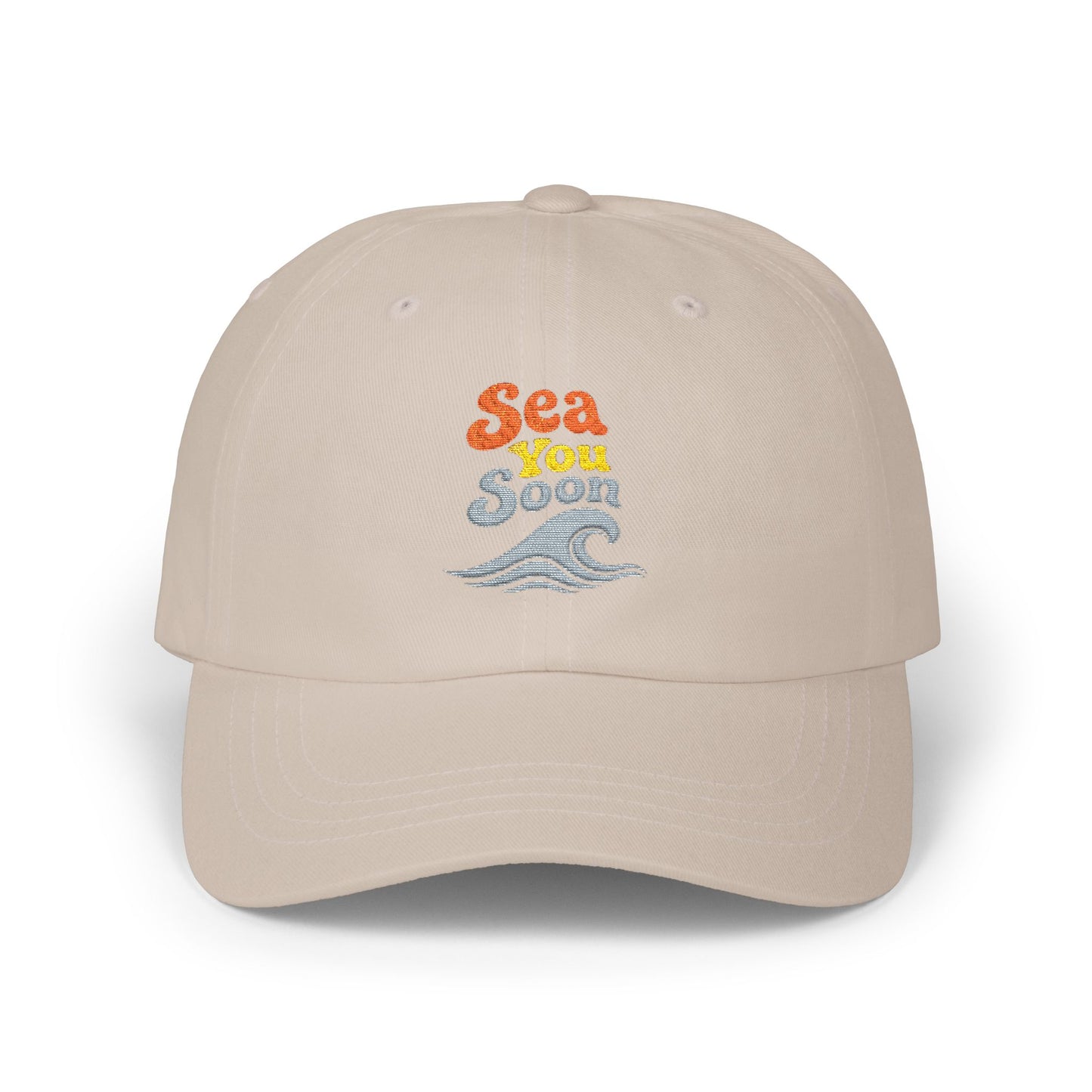 SEA YOU SOON Embroidered Beach Hat