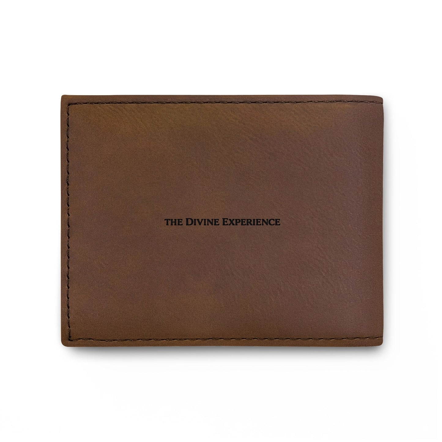 OWNED Bi-Fold Wallet — Leather Flip Wallet with Gothic BDSM Design