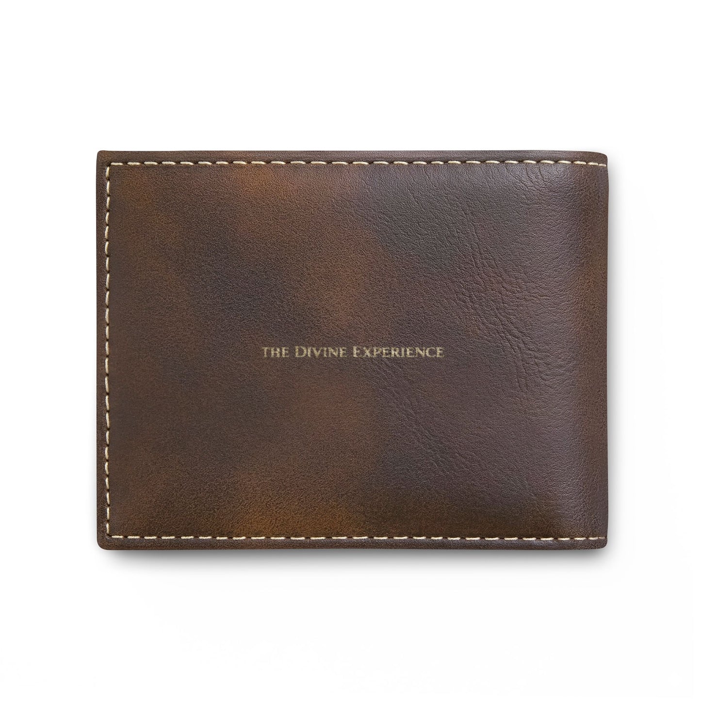 OWNED Bi-Fold Wallet — Leather Flip Wallet with Gothic BDSM Design