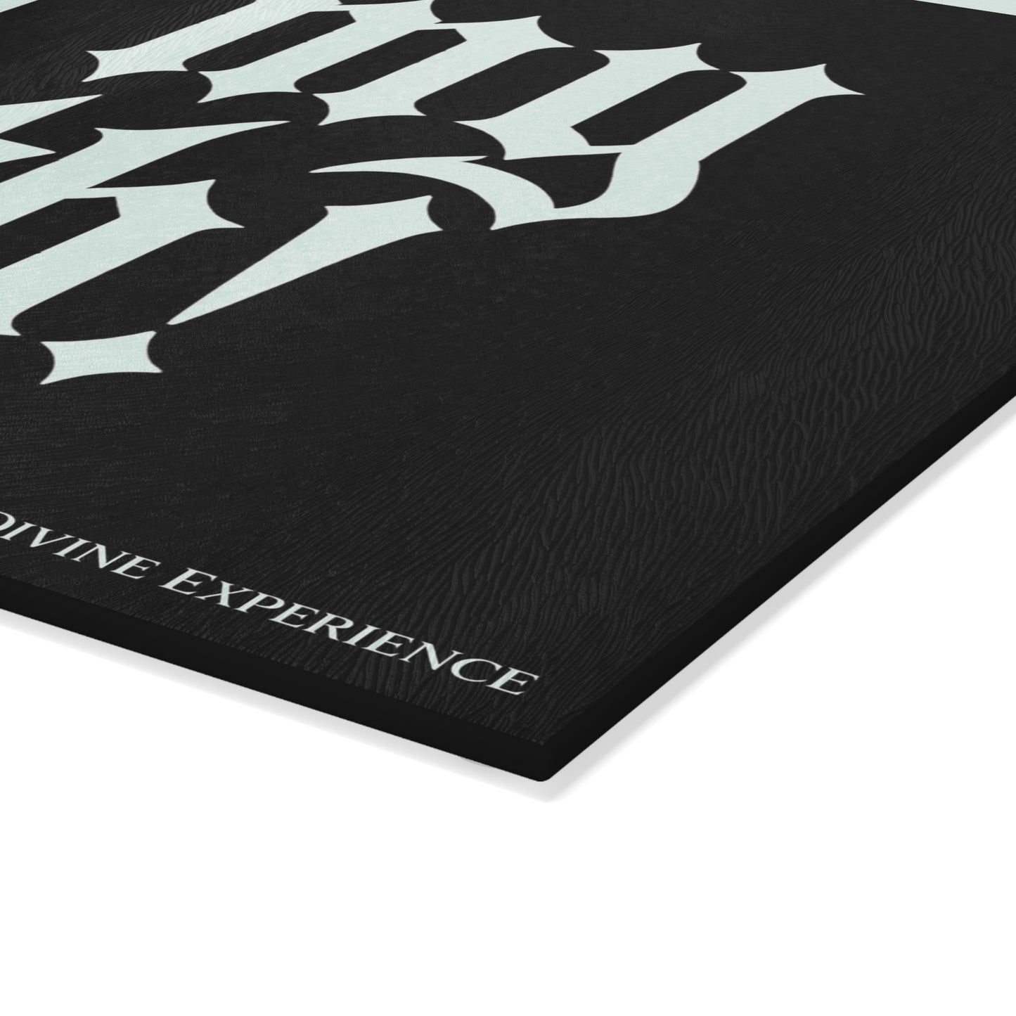 OH MY GOTH! Glass Cutting Board — Gothic Kitchen Décor, Dark Aesthetic Countertop Protector