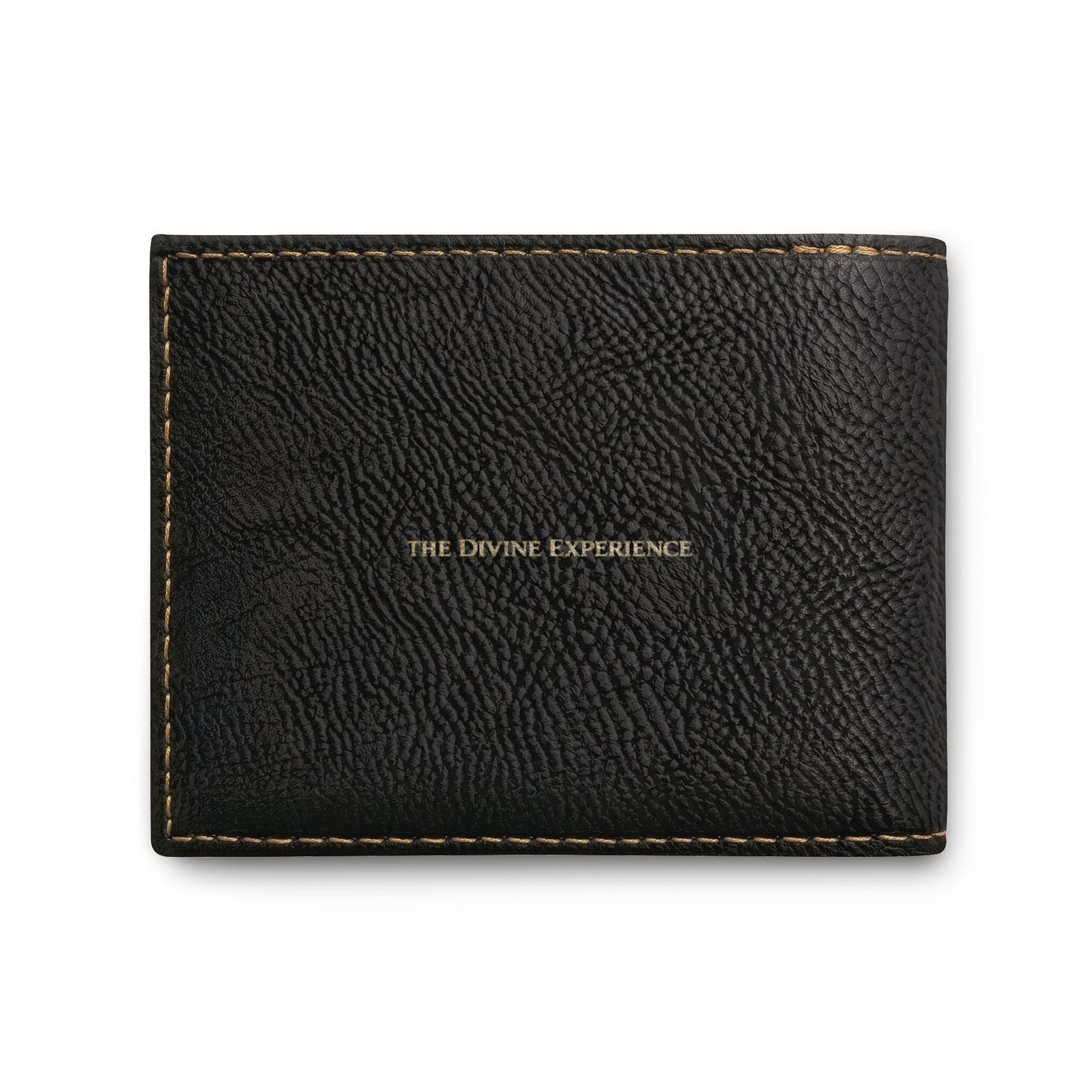 OWNED Bi-Fold Wallet — Leather Flip Wallet with Gothic BDSM Design