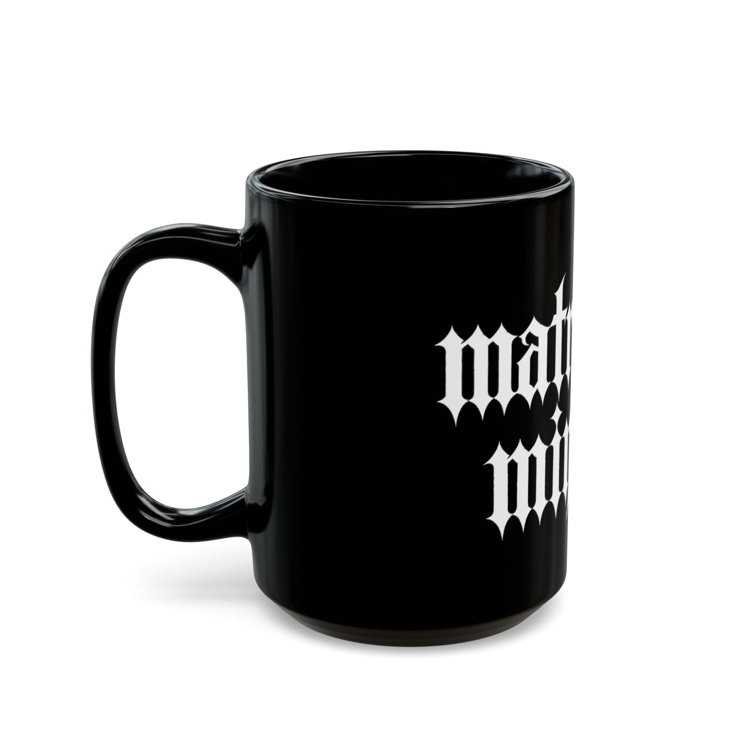 MATRIARCHAL MINDSET Black Mug