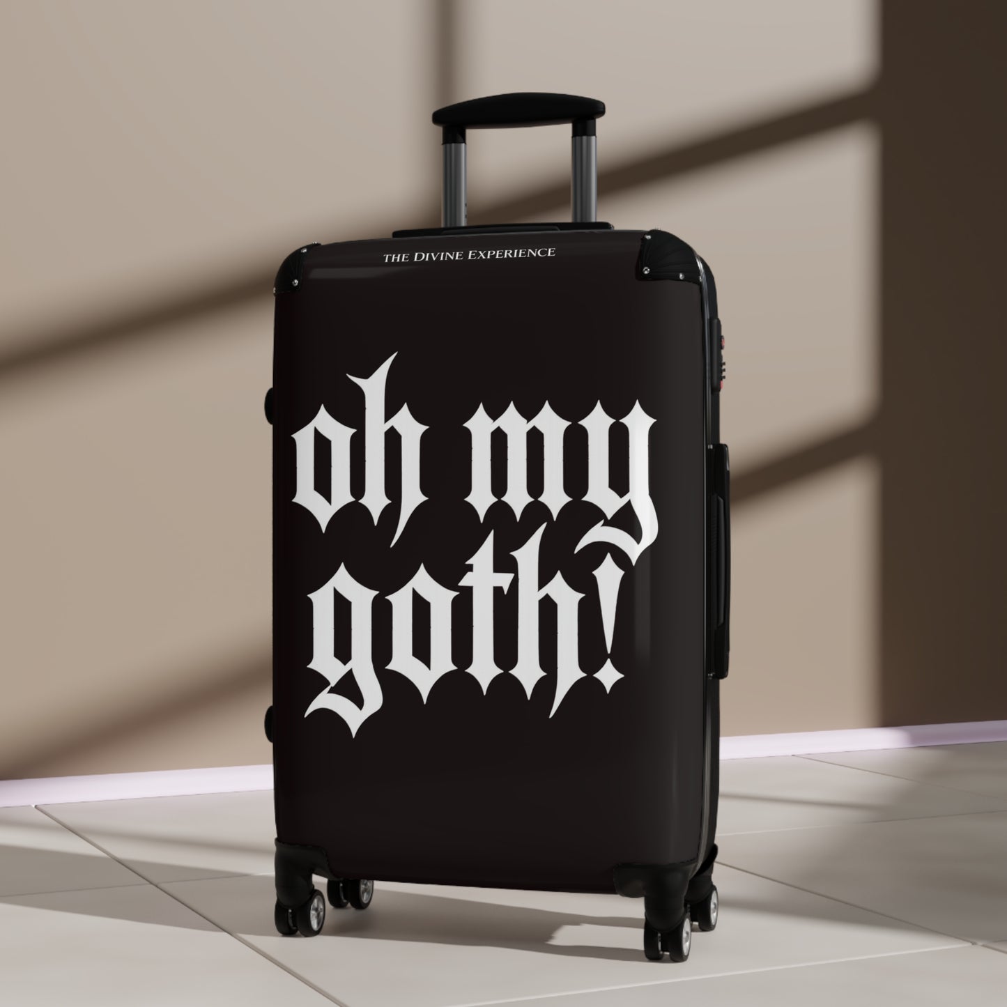 OH MY GOTH! Carry-On Suitcase – Gothic Travel Luggage