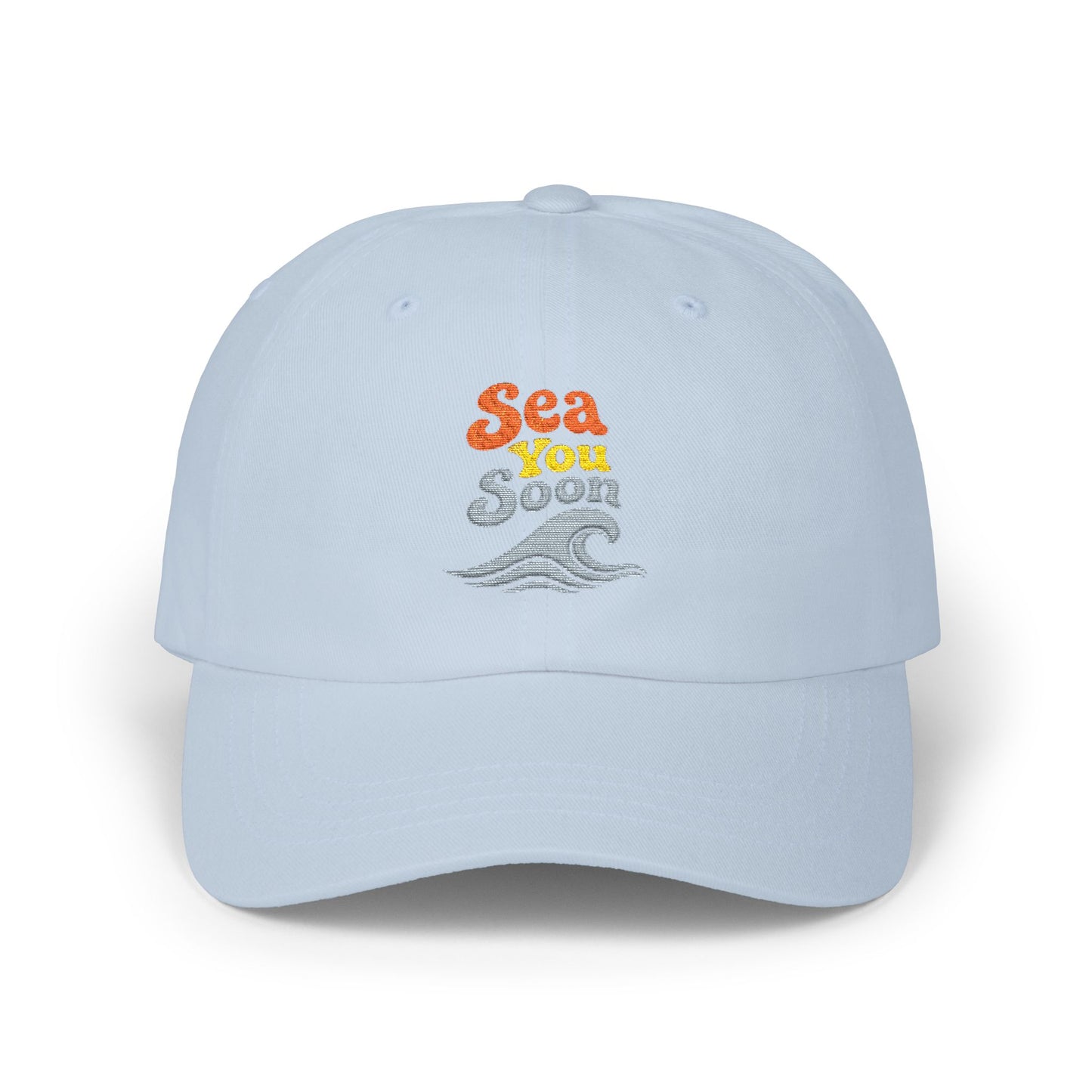 SEA YOU SOON Embroidered Beach Hat
