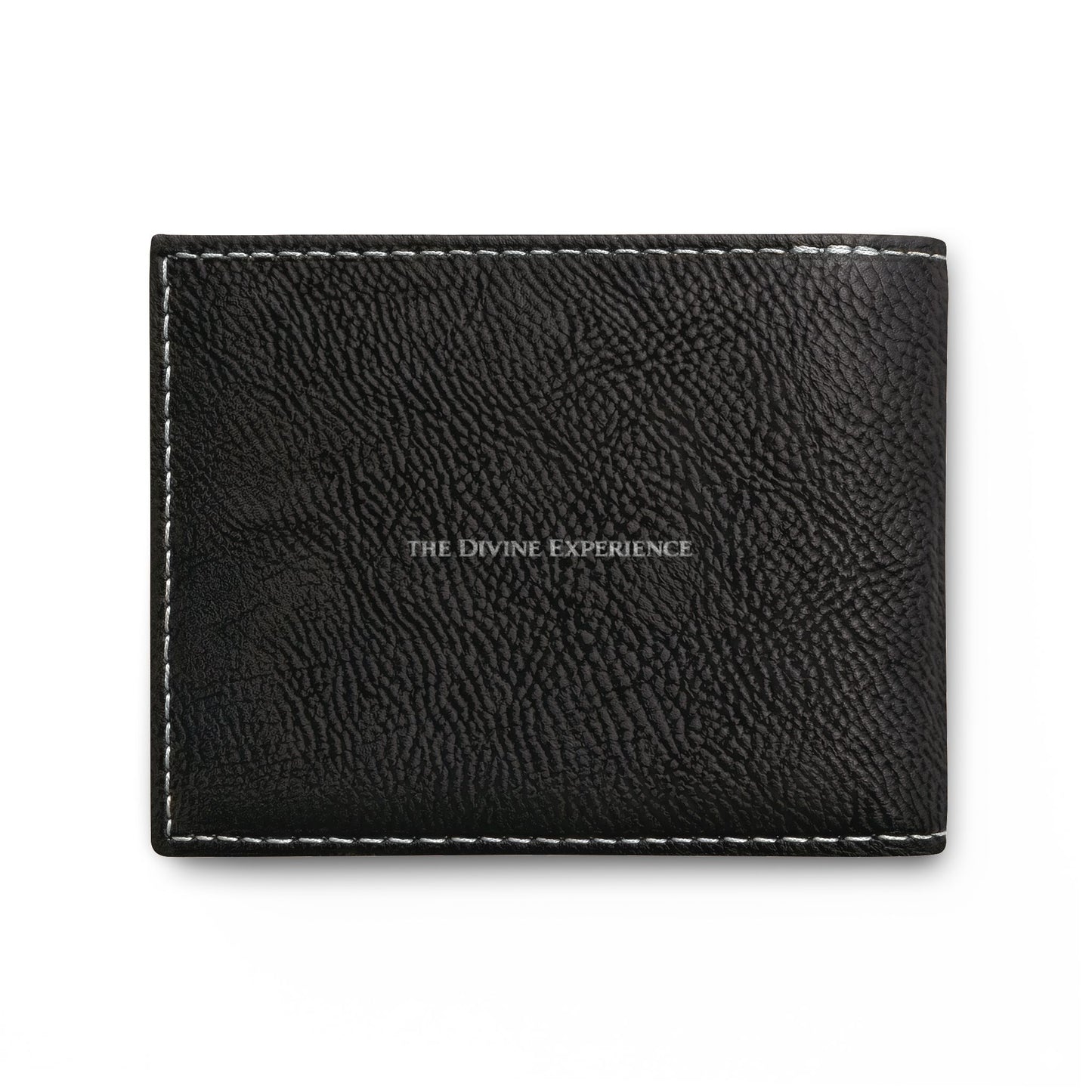 OWNED Bi-Fold Wallet — Leather Flip Wallet with Gothic BDSM Design