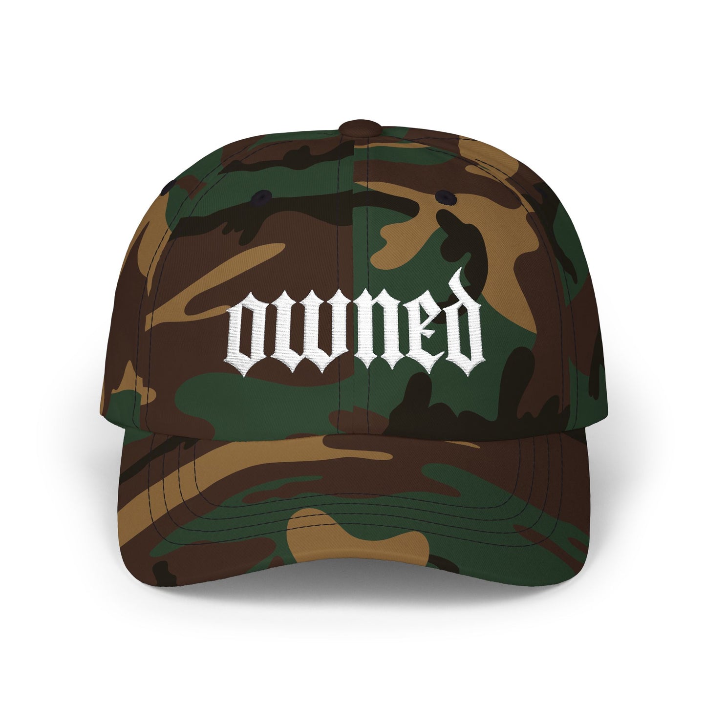 OWNED Dad Cap — Vintage BDSM Gothic Embroidered Trucker Hat
