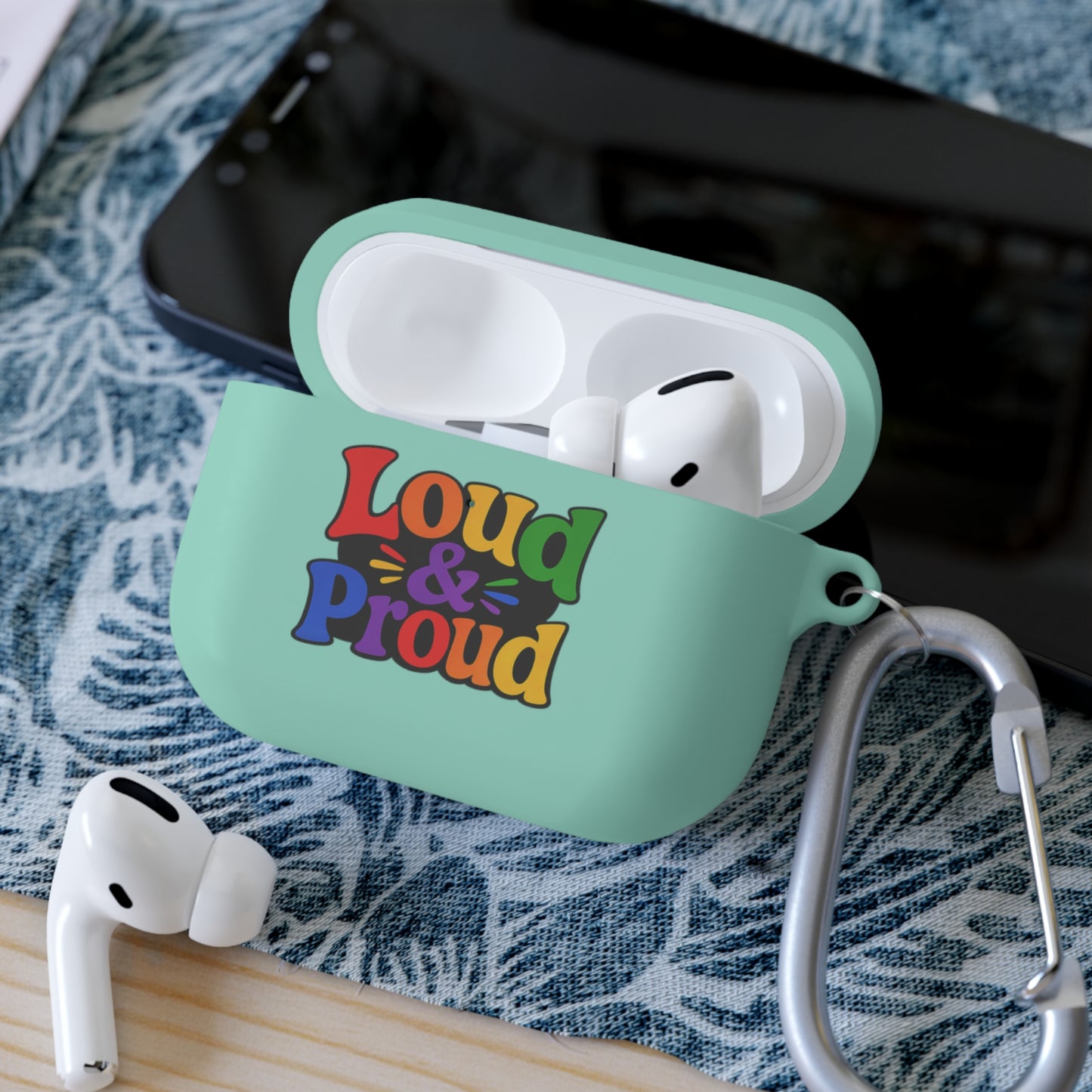 LOUD & PROUD LGBTQ Rainbow AirPods Case