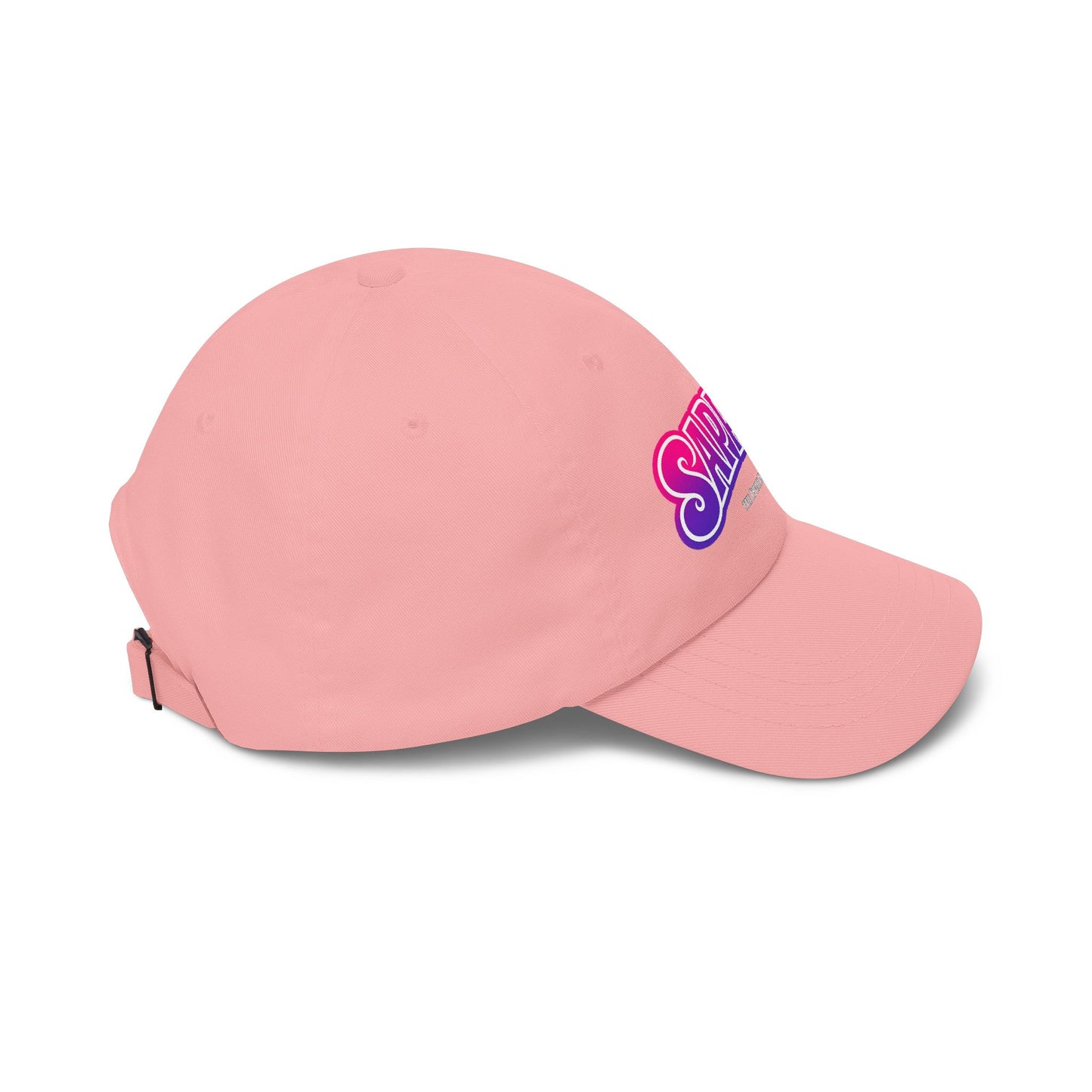 SAPPHIC Dad Cap - Rainbow Retro Pride Baseball Hat