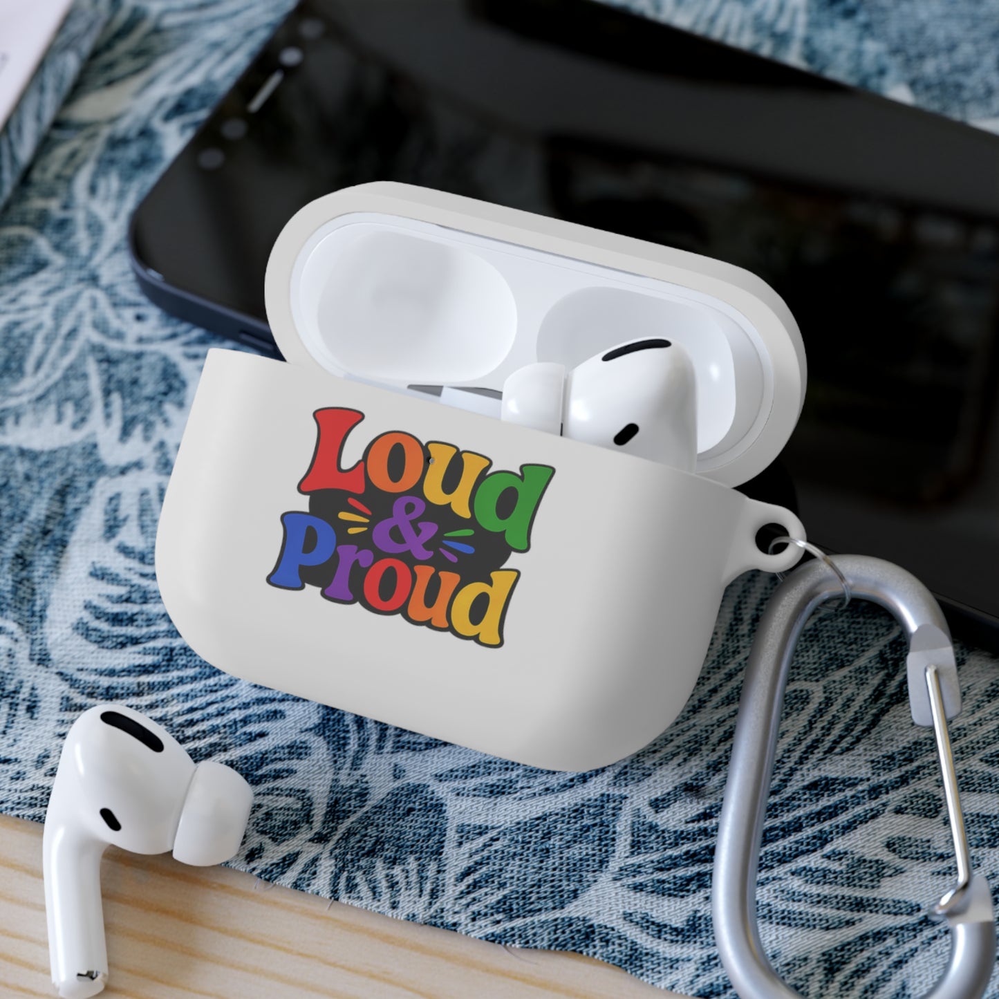 LOUD & PROUD LGBTQ Rainbow AirPods Case