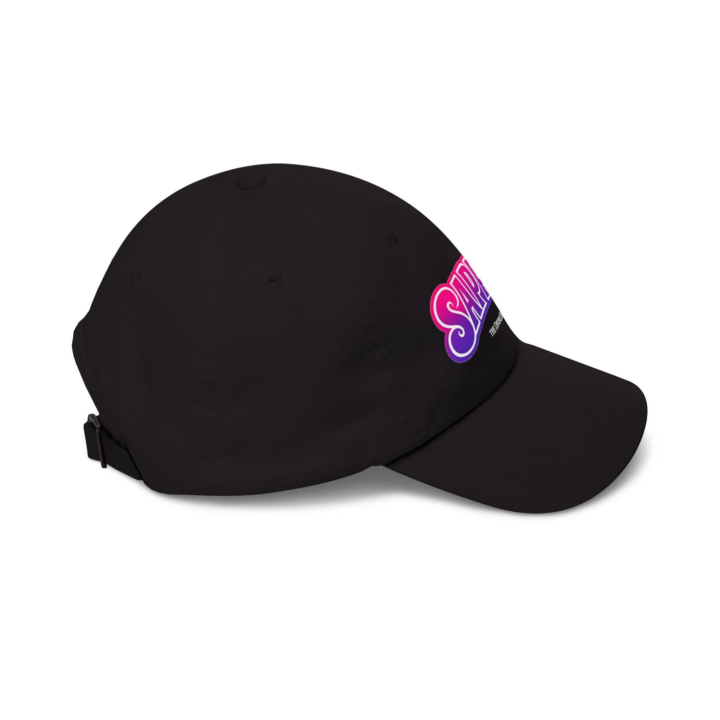 SAPPHIC Dad Cap - Rainbow Retro Pride Baseball Hat
