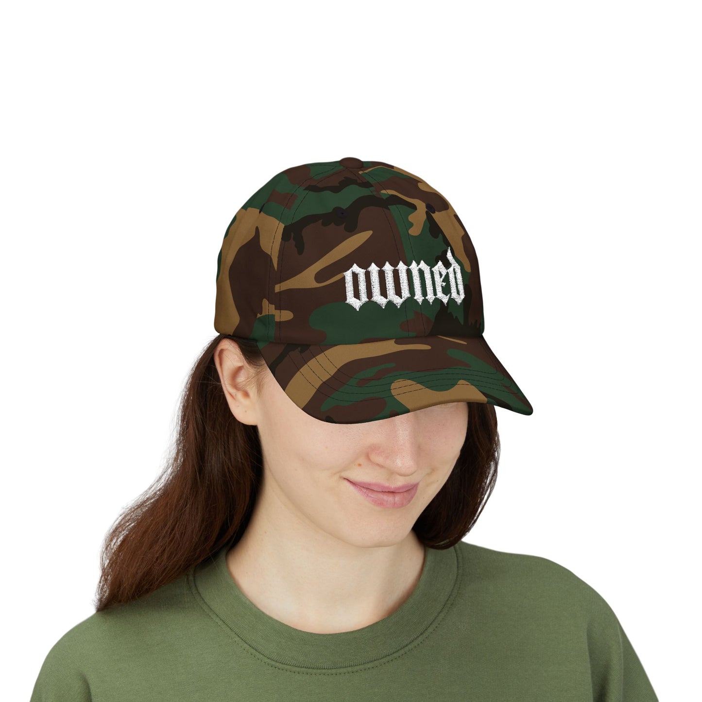 OWNED Dad Cap — Vintage BDSM Gothic Embroidered Trucker Hat