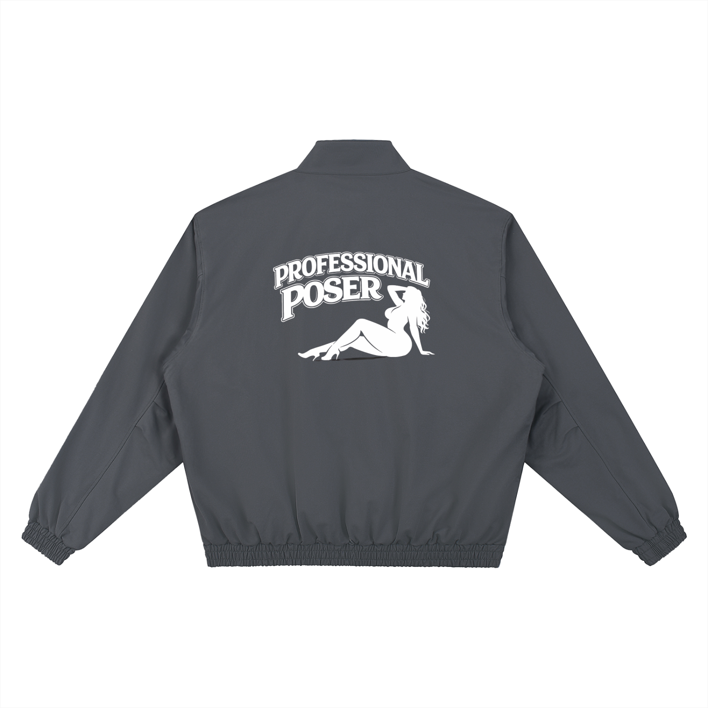 PROFESSIONAL POSER Stand Collar Bomber Jacket