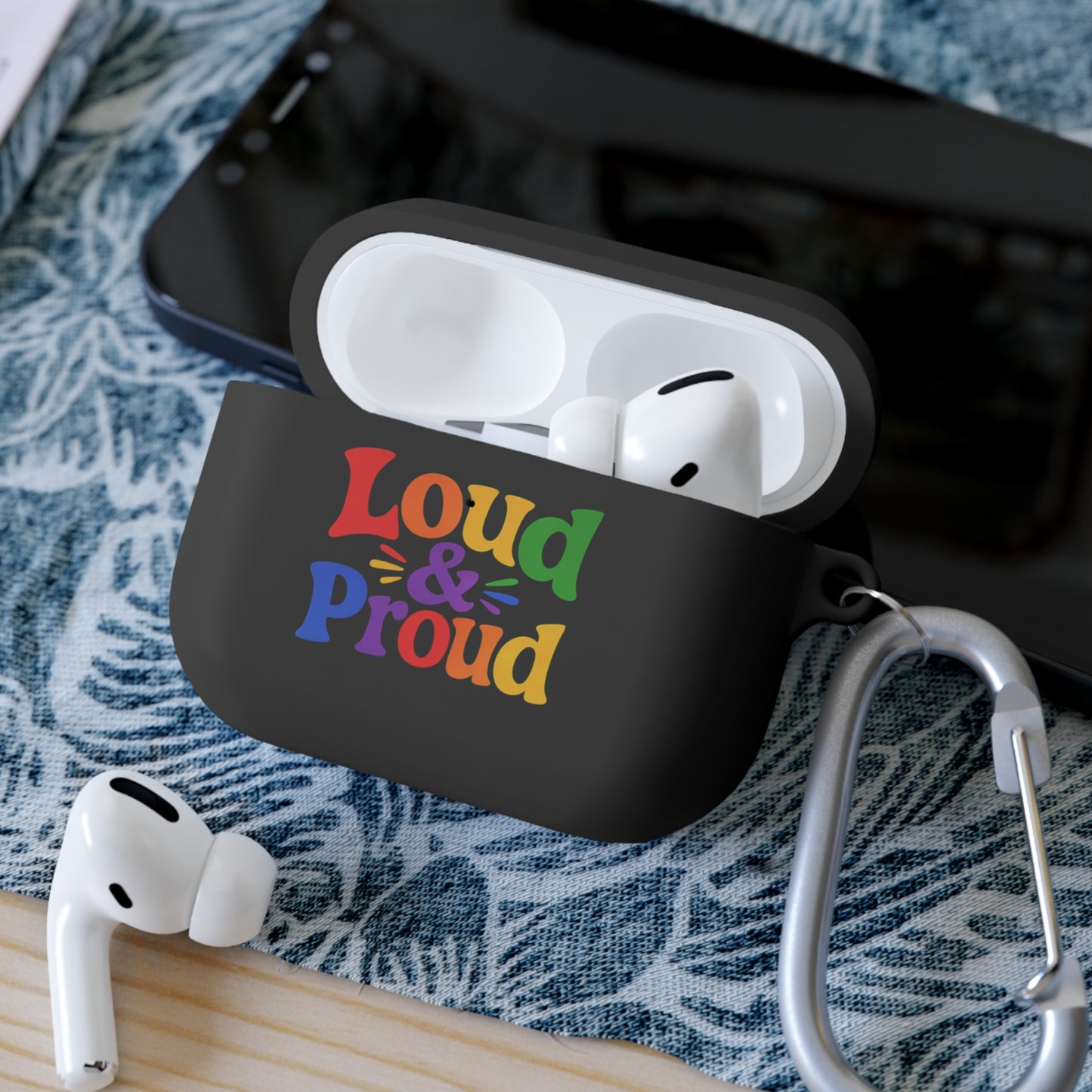 LOUD & PROUD LGBTQ Rainbow AirPods Case