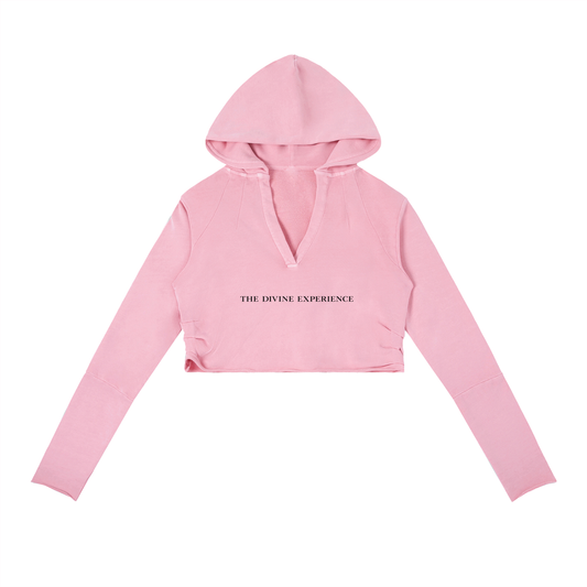 INTRUSIVE THOT Vintage Washed Raw Edge Hoodie