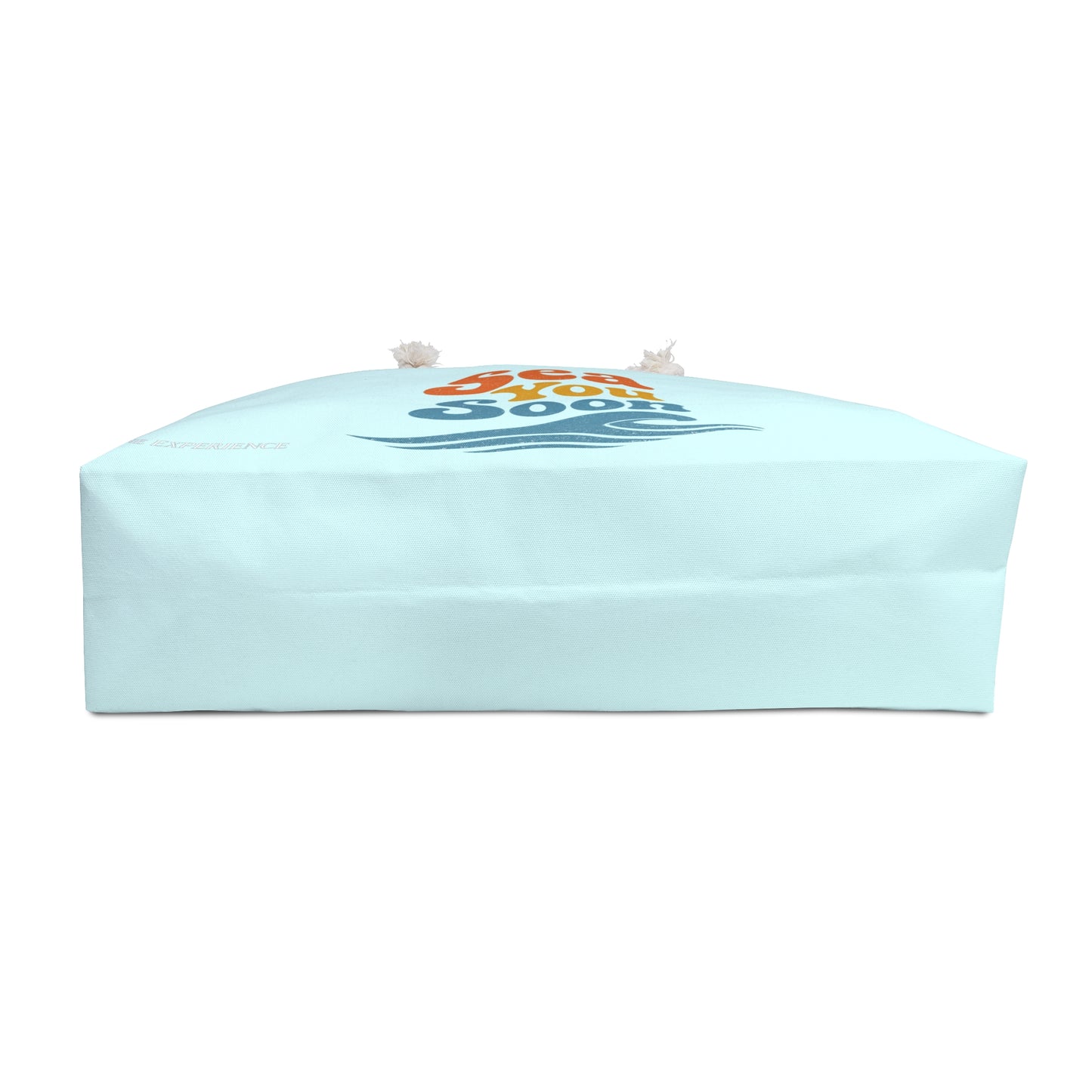 SEA YOU SOON Weekender Bag — Retro Beach Tote for Vacation & Weekend Getaways