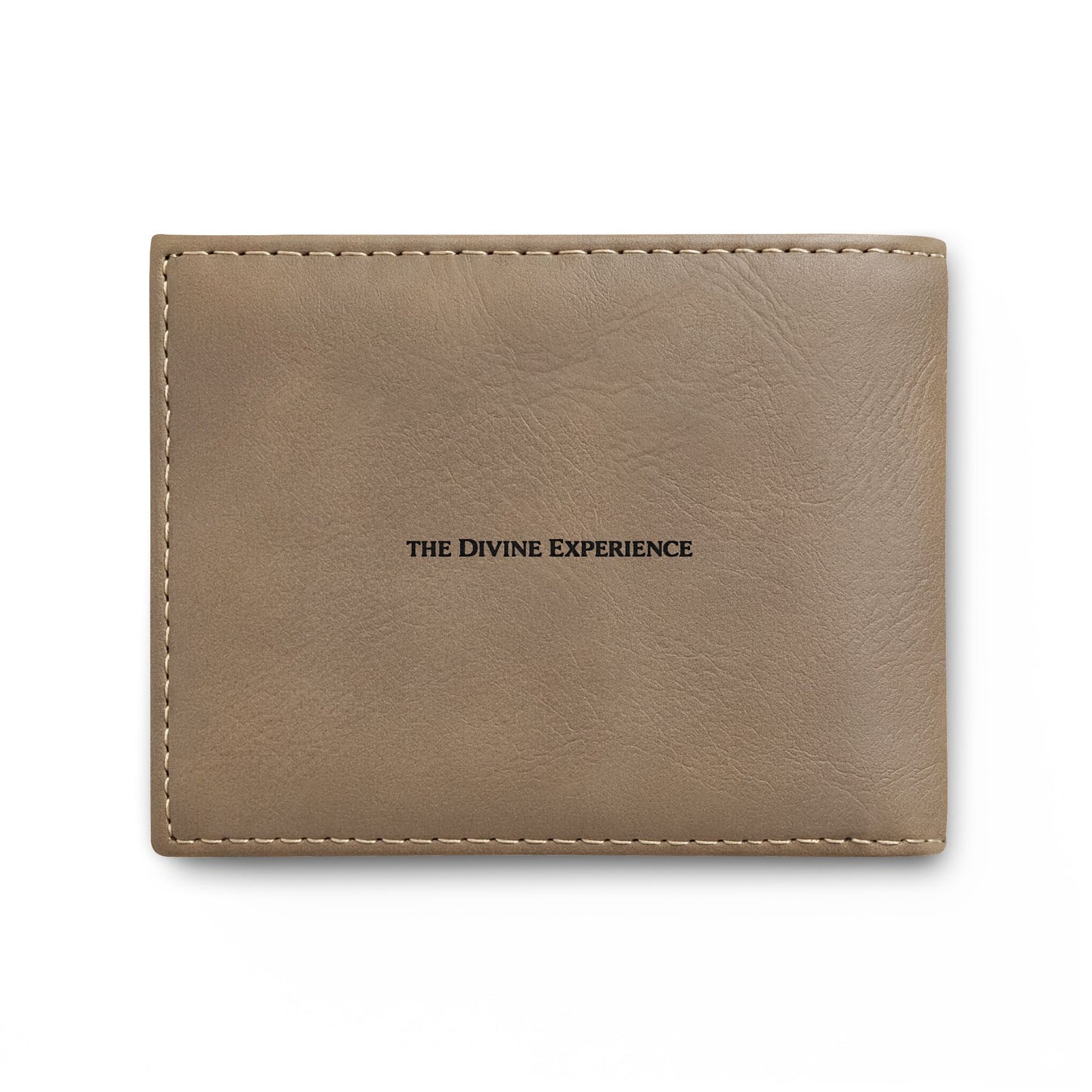 OWNED Bi-Fold Wallet — Leather Flip Wallet with Gothic BDSM Design