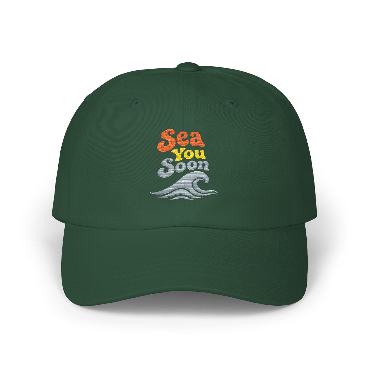 SEA YOU SOON Embroidered Beach Hat