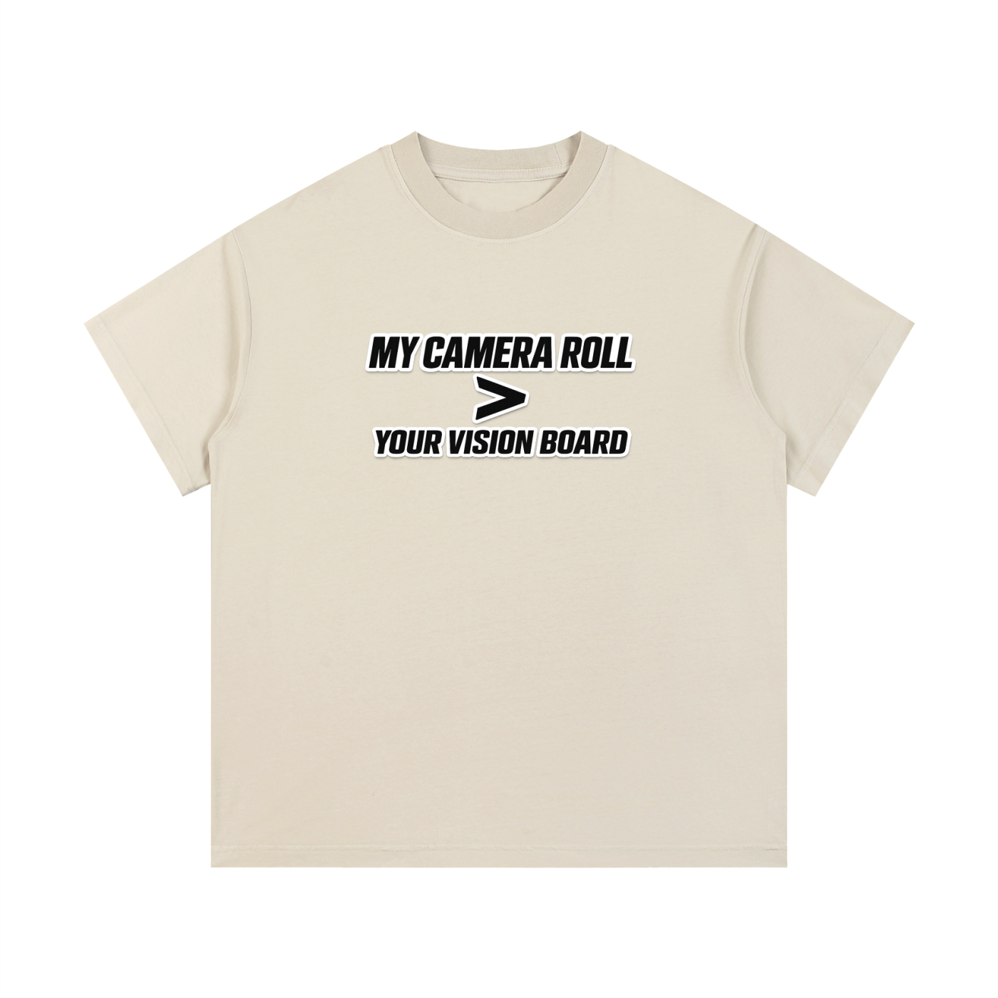 VISION BOARD Vintage Wash Cotton T-Shirt