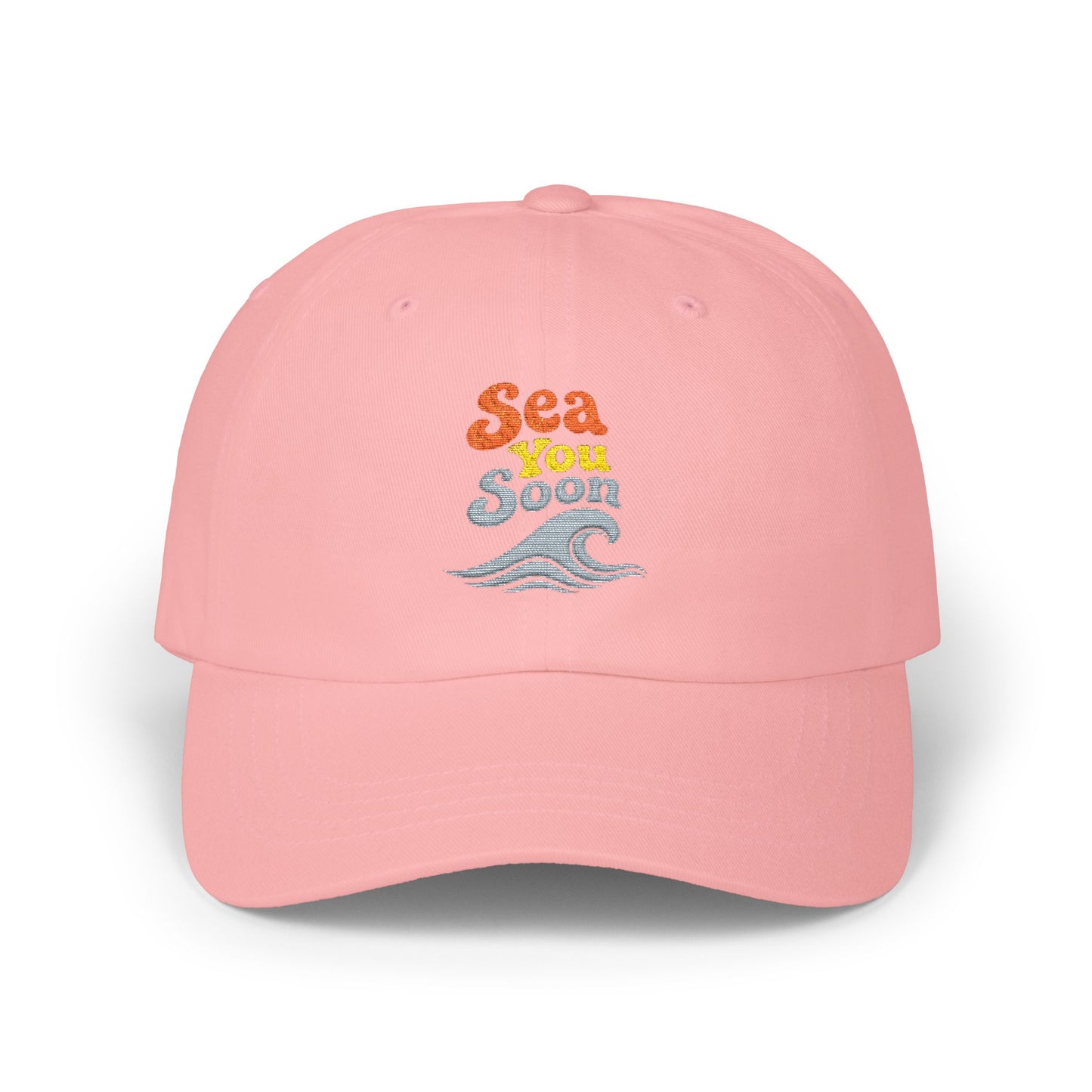 SEA YOU SOON Embroidered Beach Hat