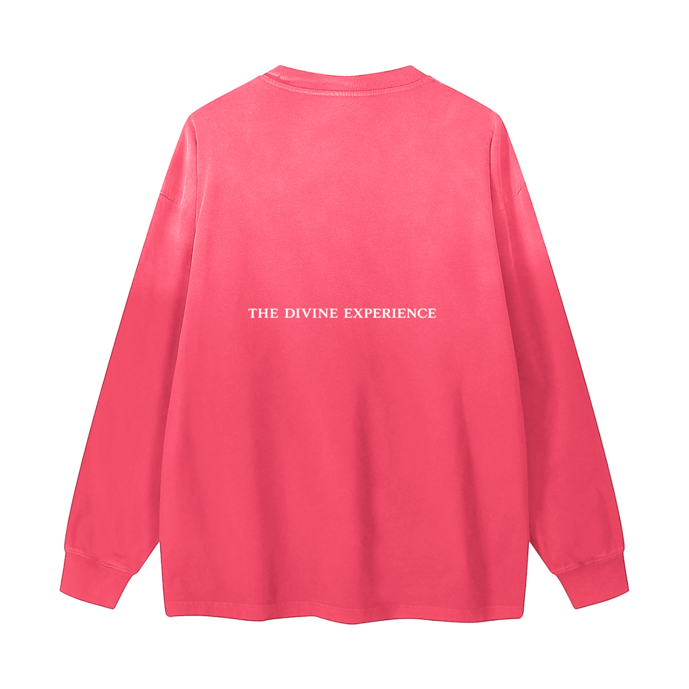 MATRIARCHAL MINDSET Gradient Washed Long Sleeve T-Shirt