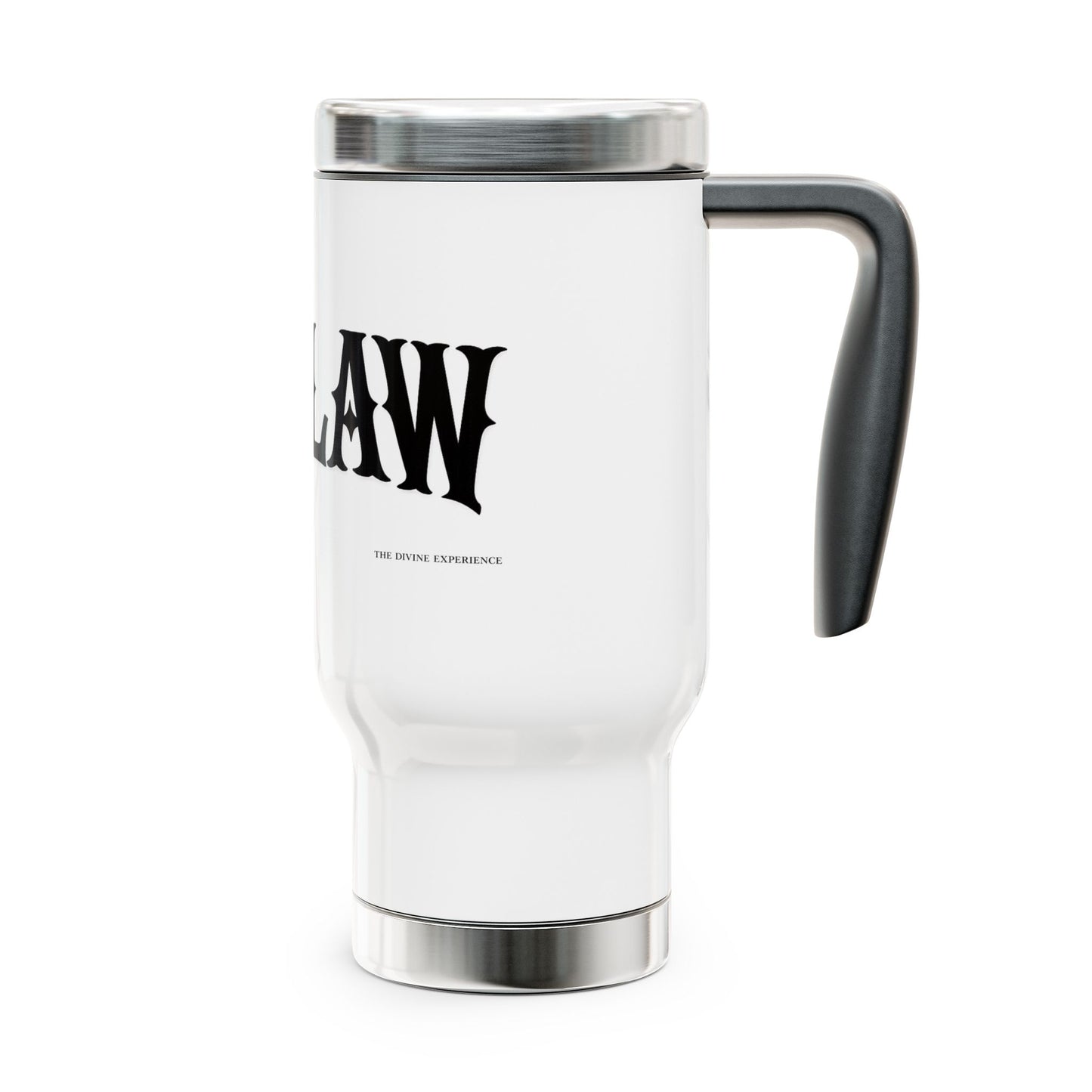 OUTLAW Travel Mug — 14oz Stainless Steel Insulated Coffee Country Tumbler with Handle