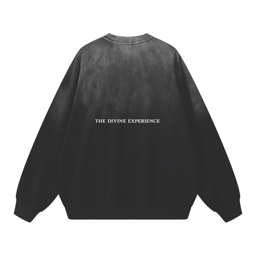 100% THAT SWITCH Sunfade Drop-Shoulder Cotton Sweatshirt