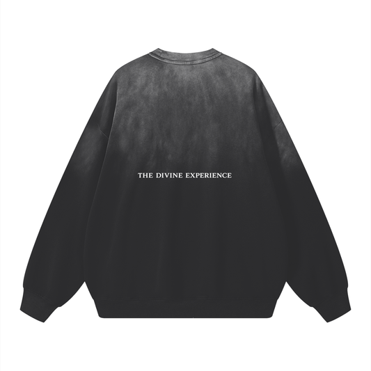100% THAT SWITCH Sunfade Drop-Shoulder Cotton Sweatshirt
