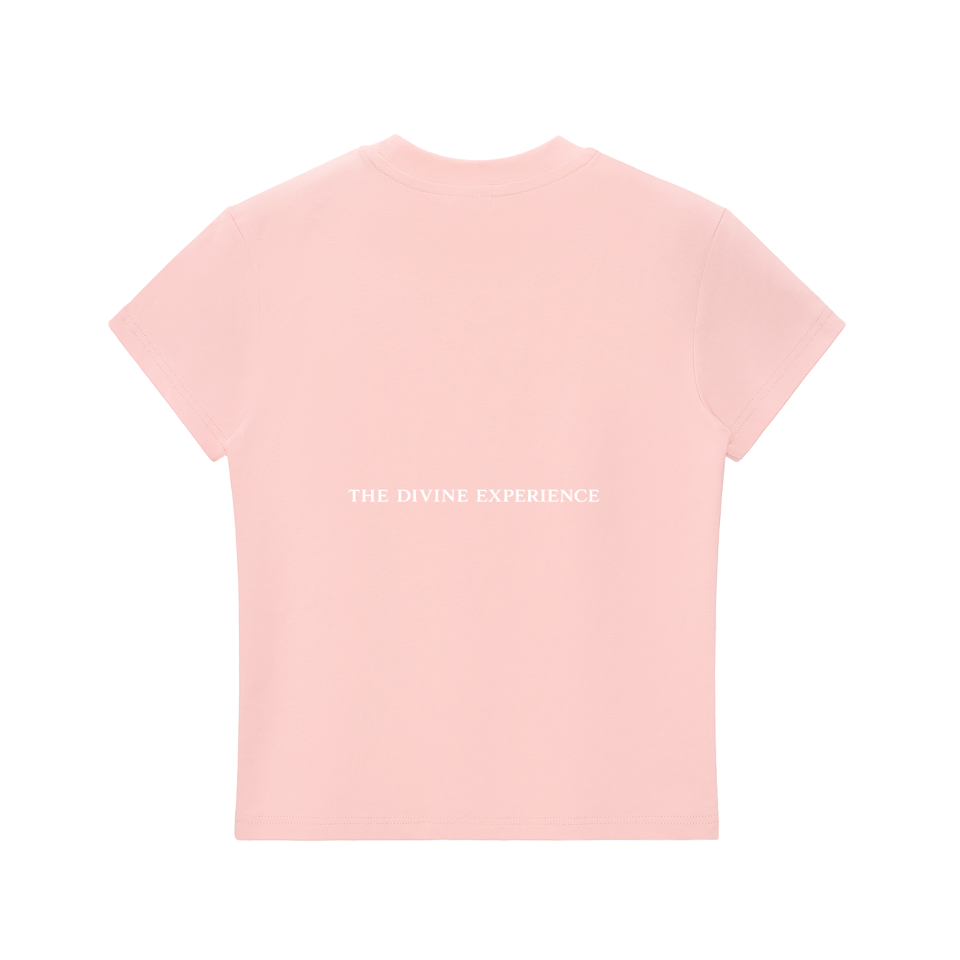 MY EYES ARE UP HERE Essential Bodycon Crewneck T-Shirt