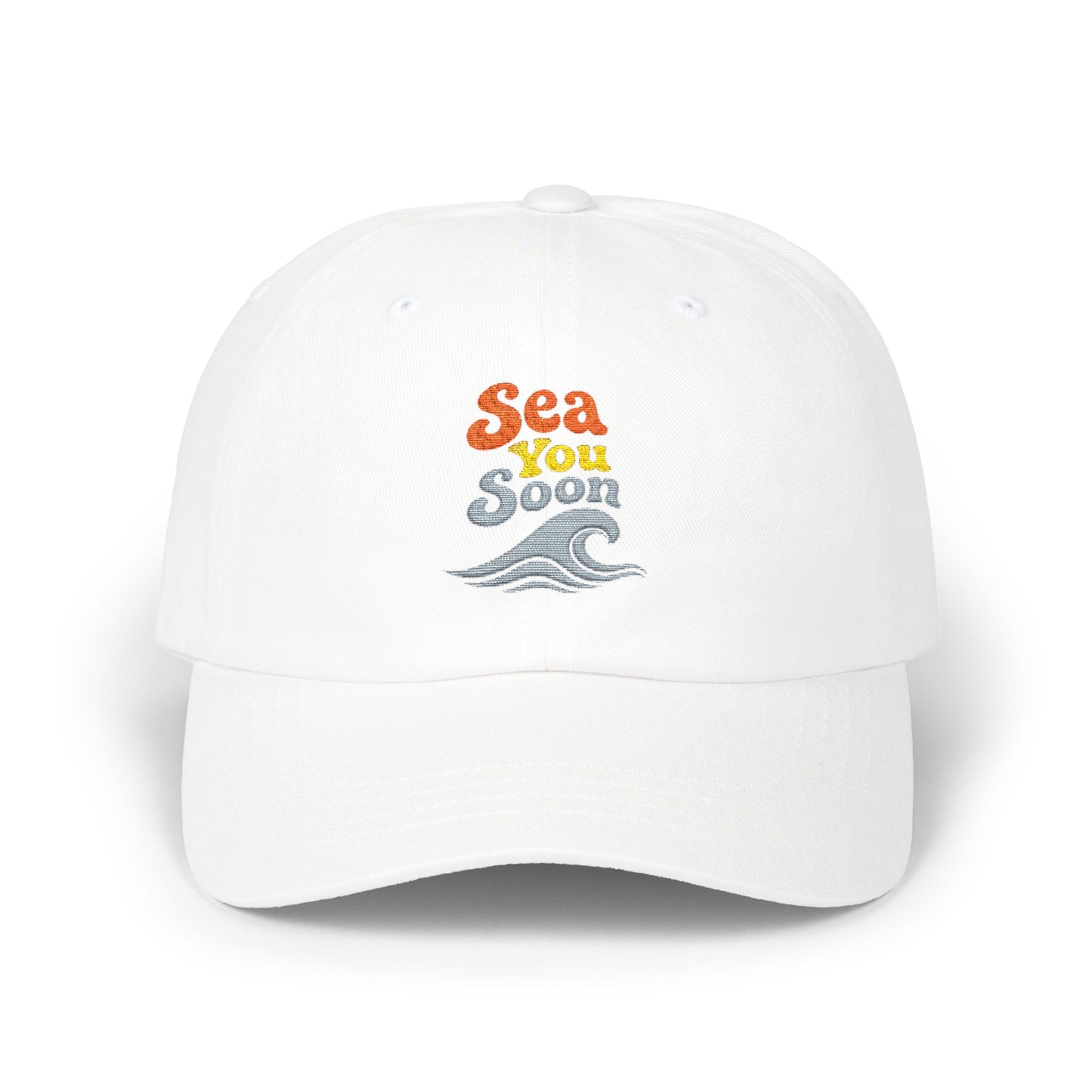 SEA YOU SOON Embroidered Beach Hat