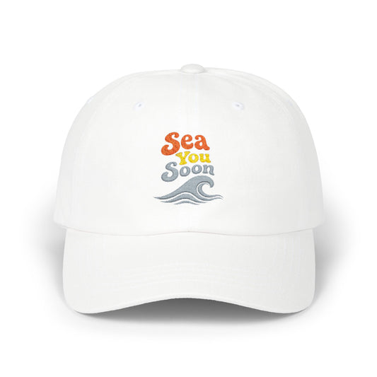 SEA YOU SOON Embroidered Beach Hat