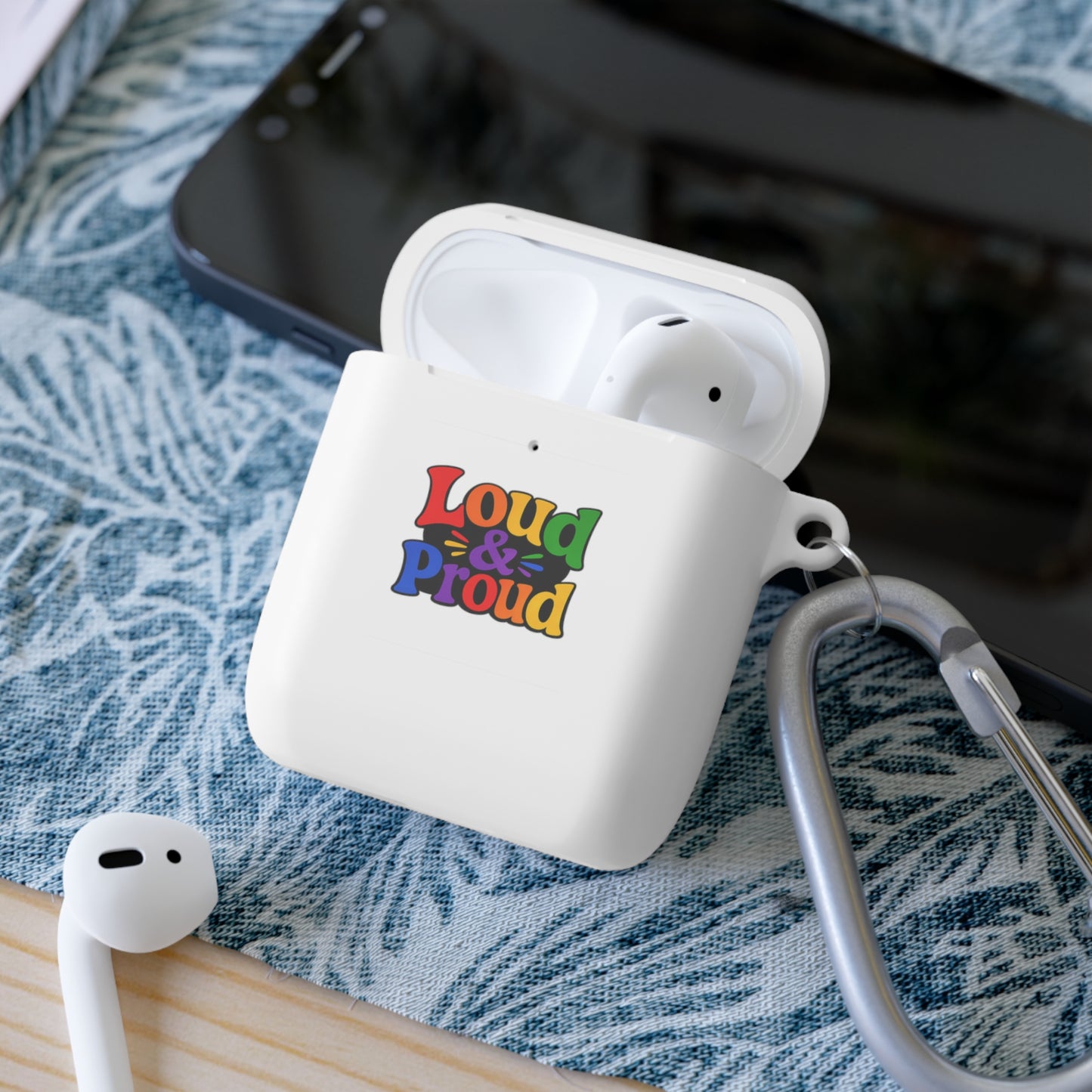 LOUD & PROUD LGBTQ Rainbow AirPods Case