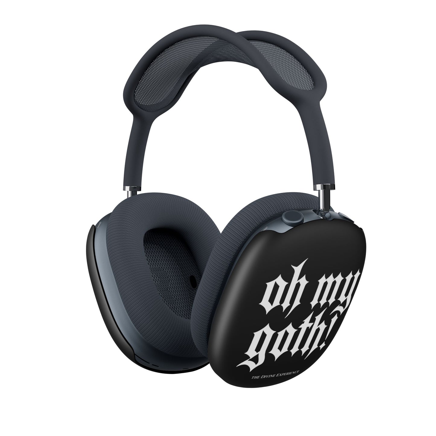 OH MY GOTH AirPod Max Case — Gothic Text Ear Cup Covers