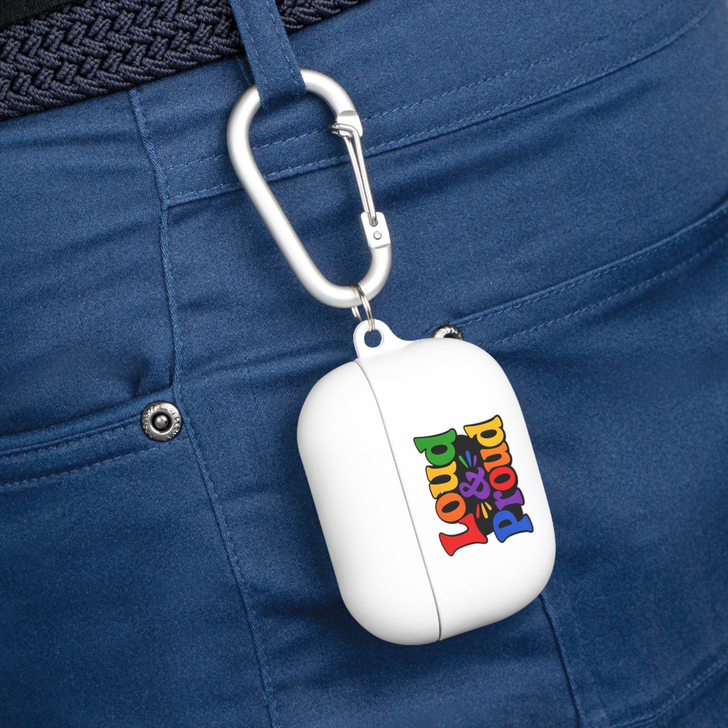 LOUD & PROUD LGBTQ Rainbow AirPods Case