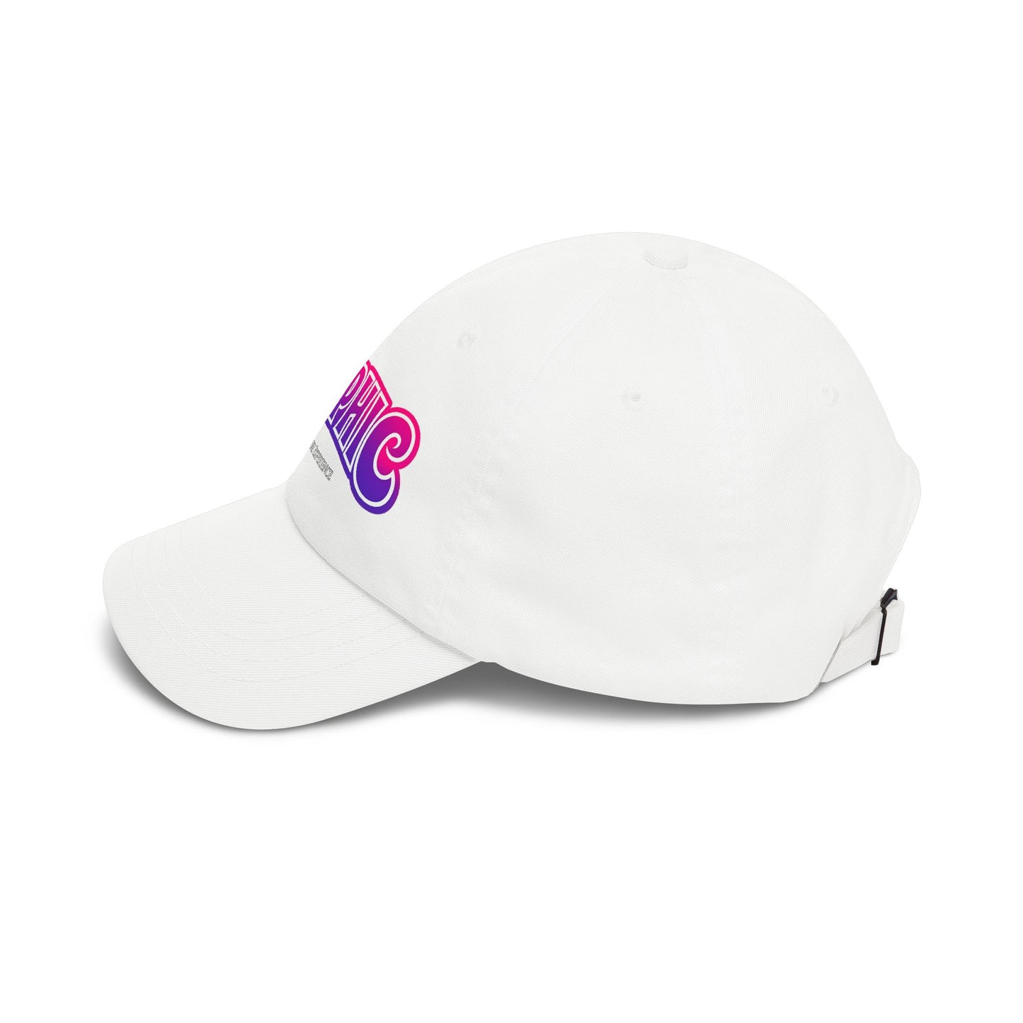 SAPPHIC Dad Cap - Rainbow Retro Pride Baseball Hat