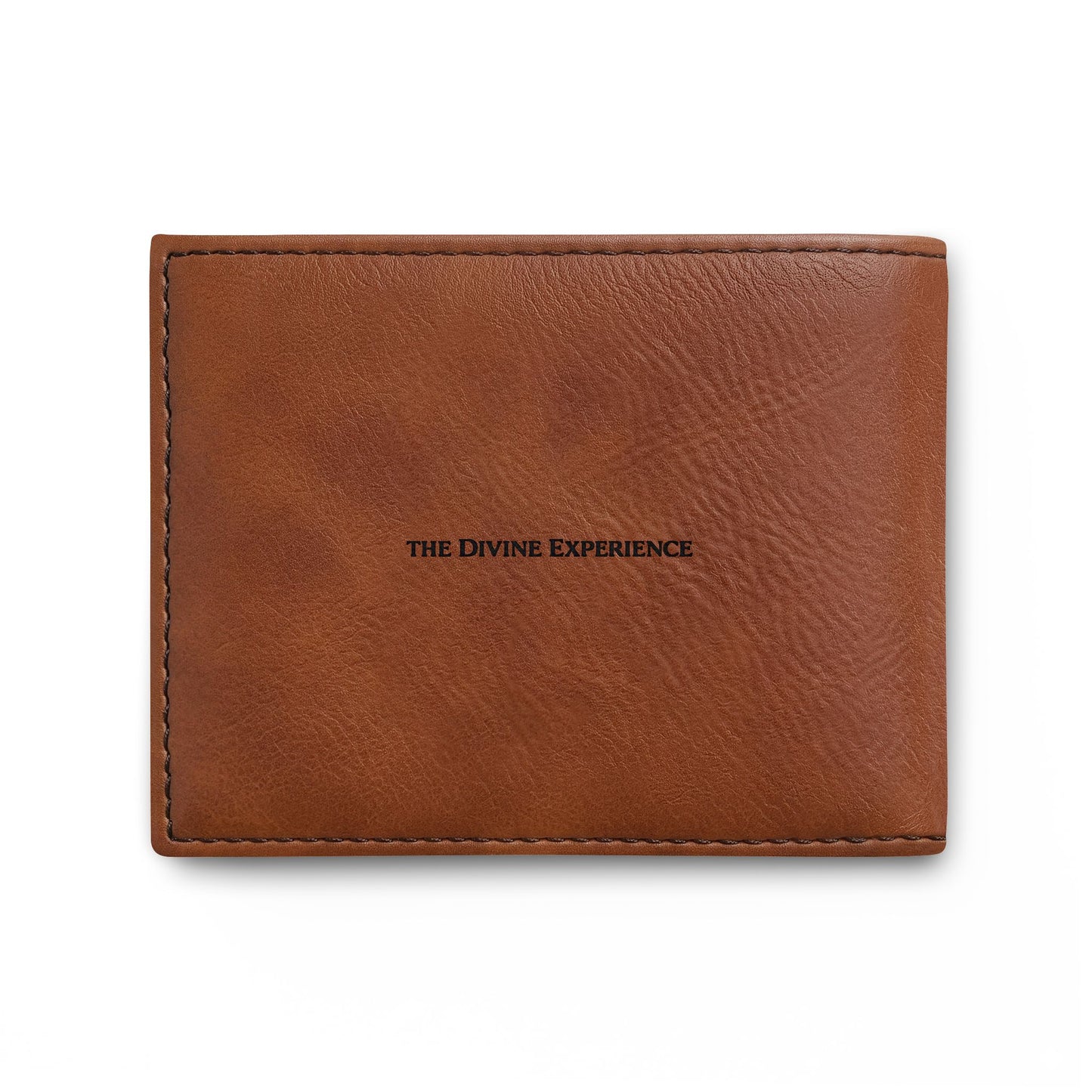 OWNED Bi-Fold Wallet — Leather Flip Wallet with Gothic BDSM Design