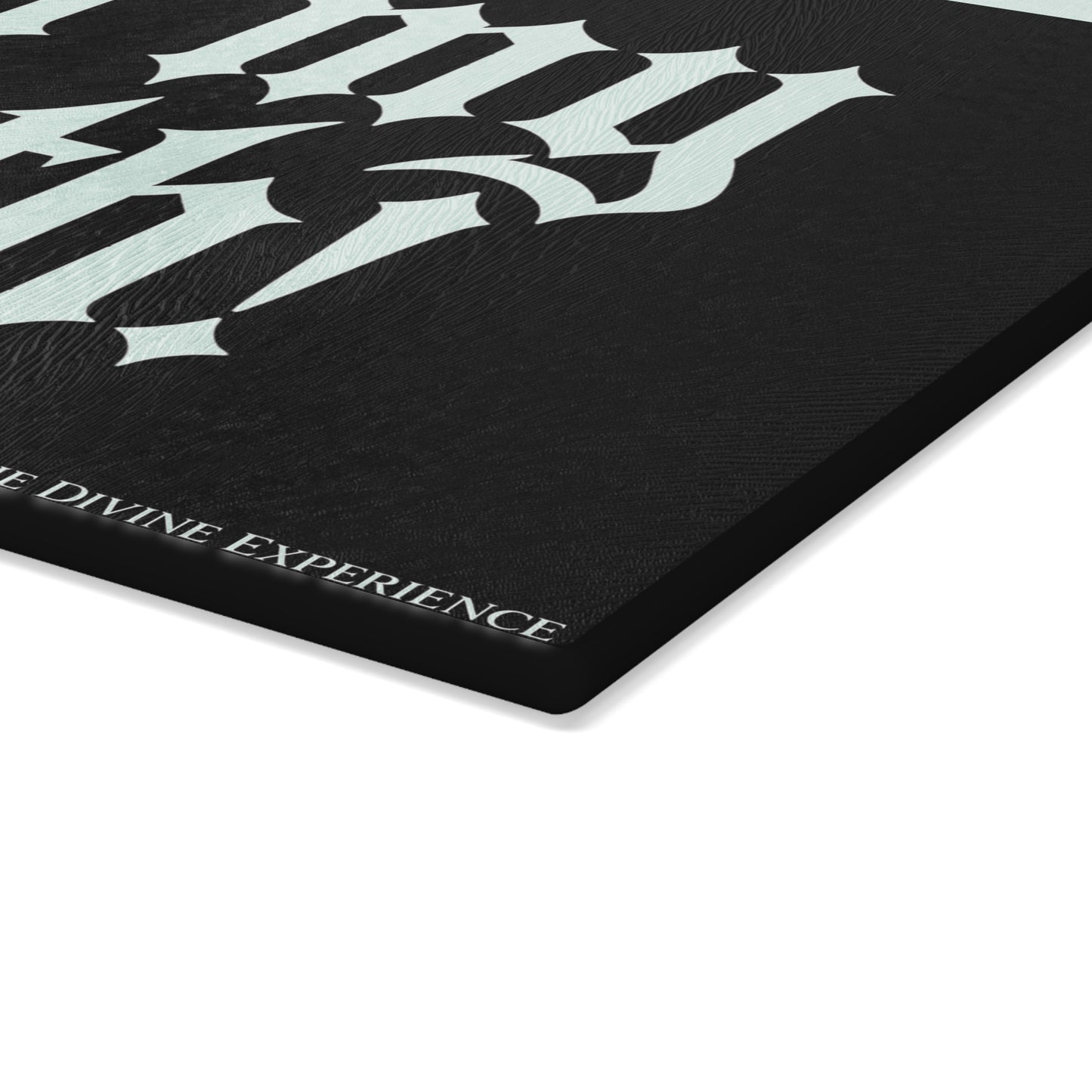OH MY GOTH! Glass Cutting Board — Gothic Kitchen Décor, Dark Aesthetic Countertop Protector