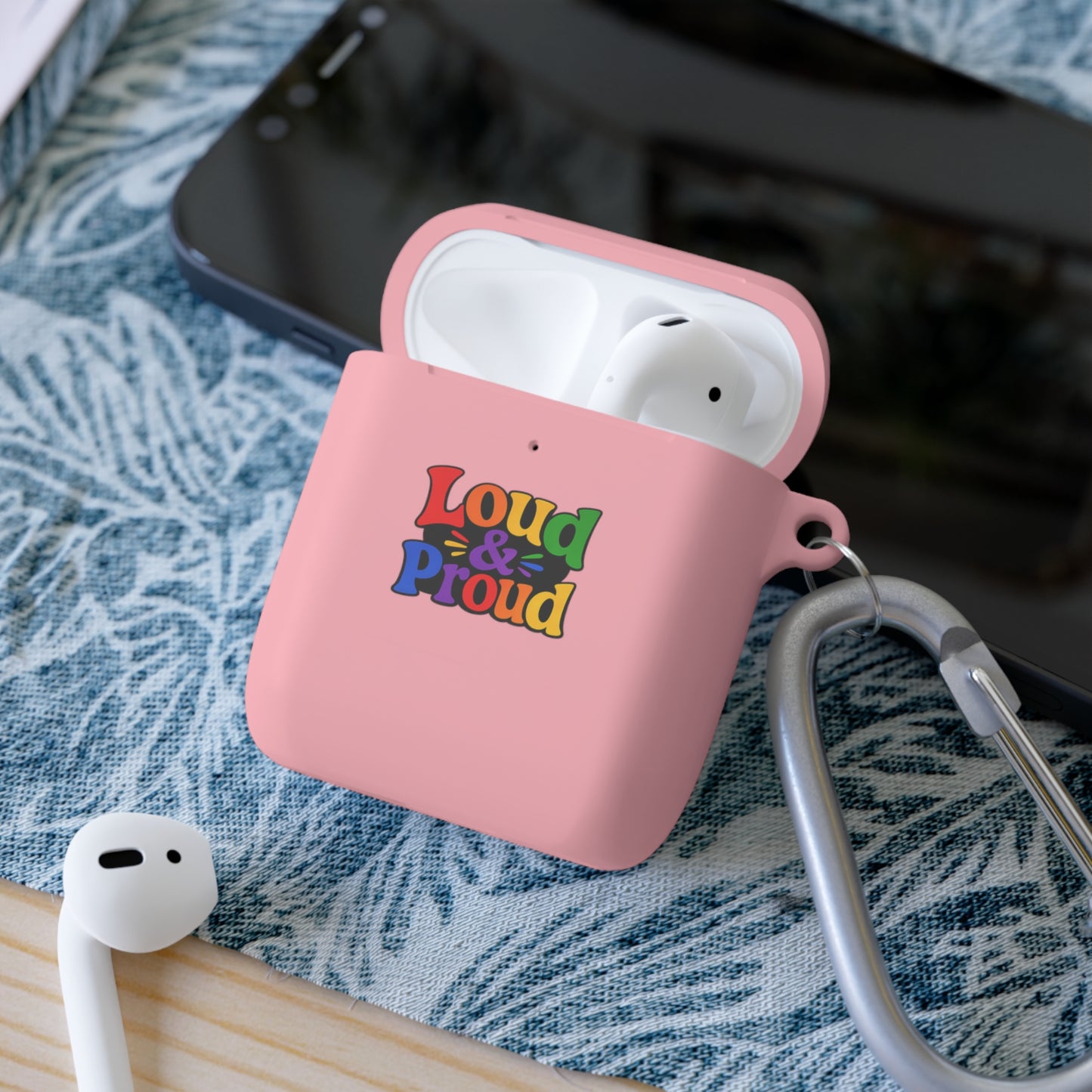 LOUD & PROUD LGBTQ Rainbow AirPods Case