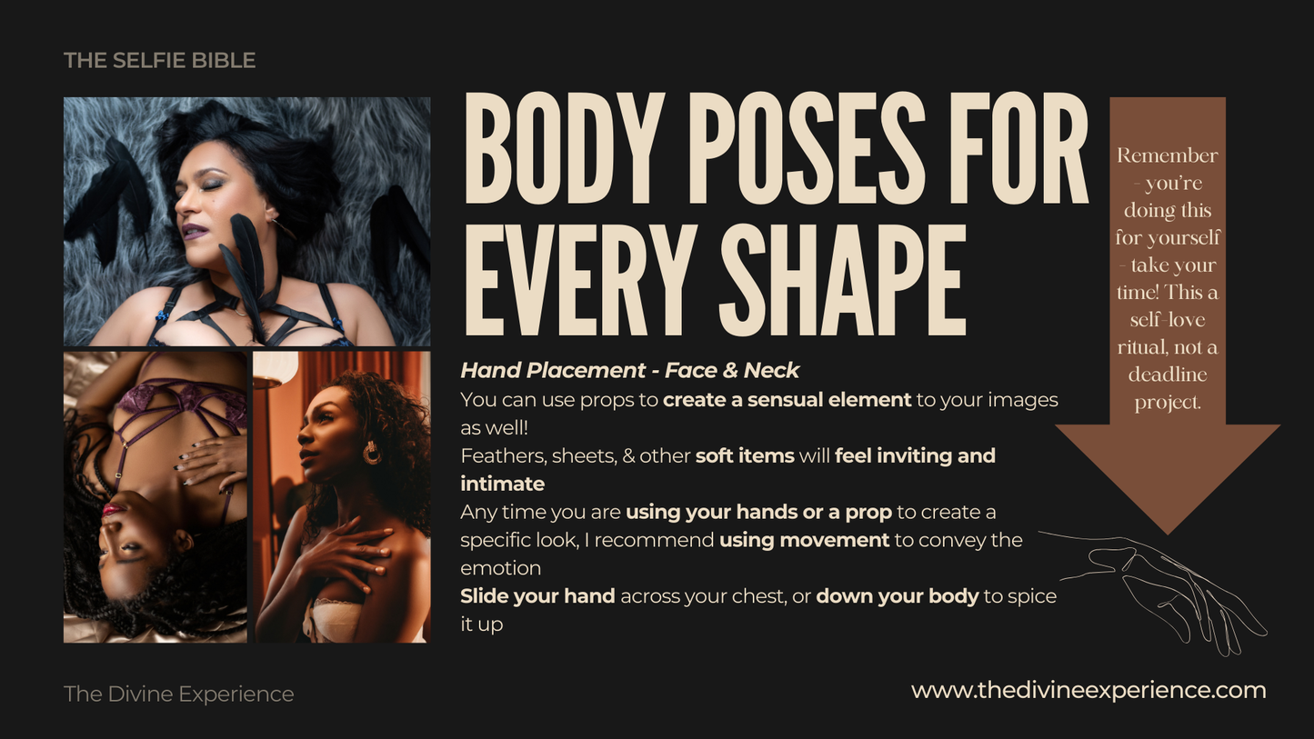 POSED: The Selfie Bible (Digital E-Book, 95 Pages)