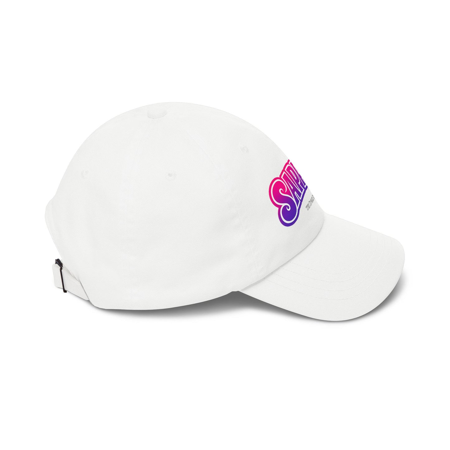 SAPPHIC Dad Cap - Rainbow Retro Pride Baseball Hat