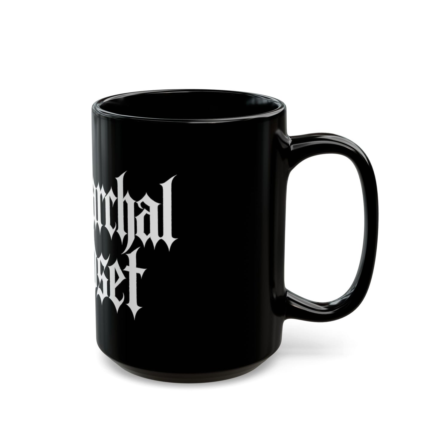 MATRIARCHAL MINDSET Black Mug