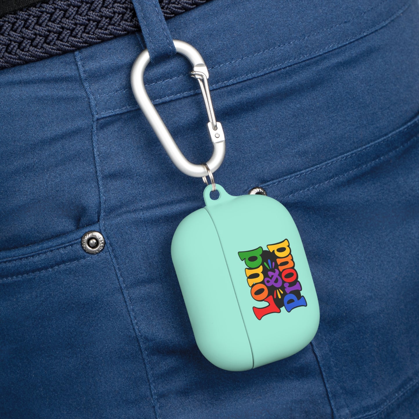 LOUD & PROUD LGBTQ Rainbow AirPods Case