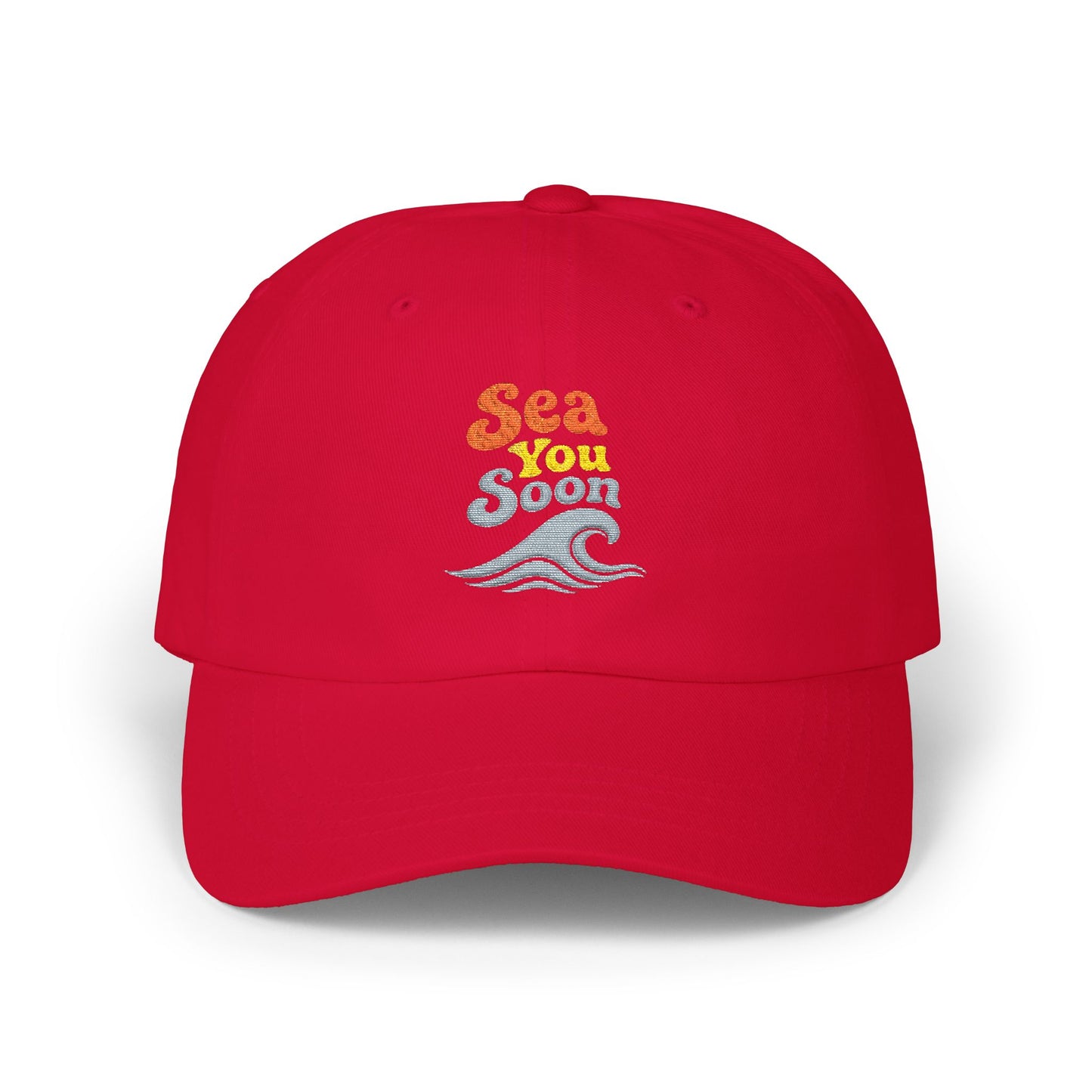 SEA YOU SOON Embroidered Beach Hat