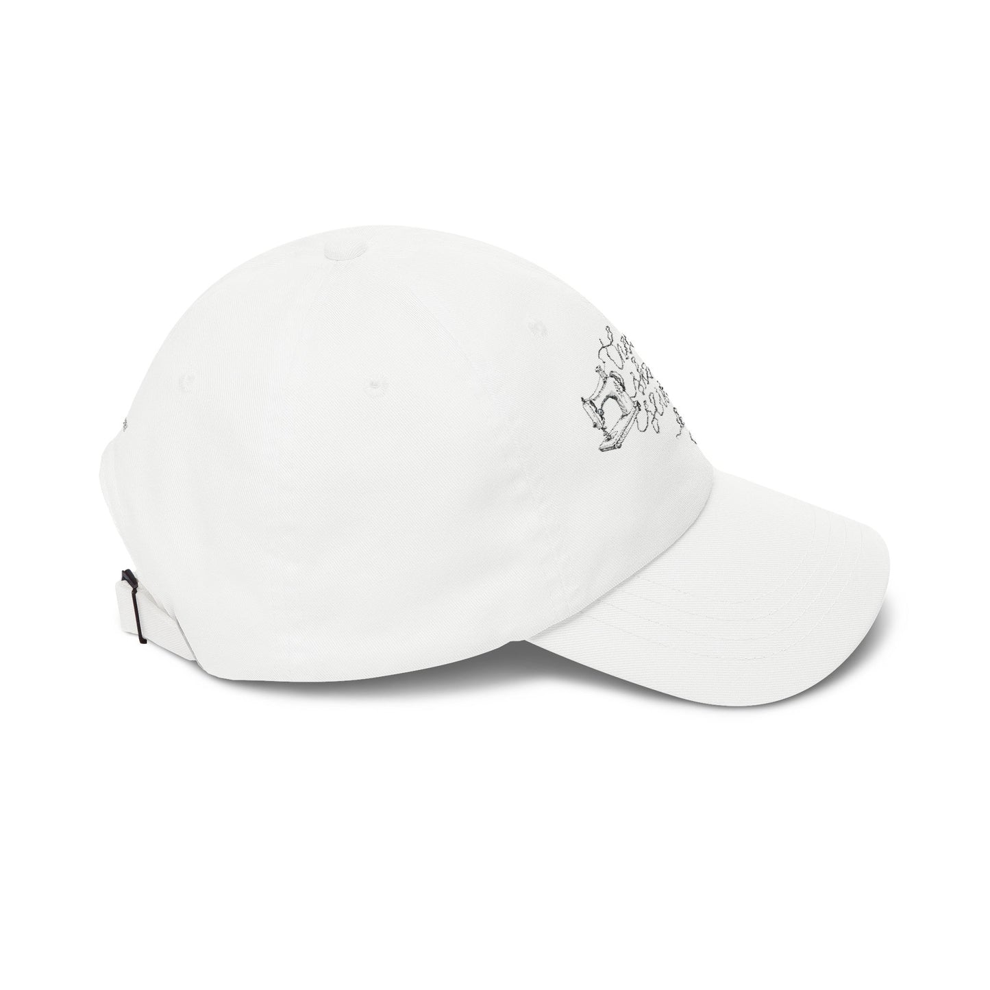 THERE SHE SEWS AGAIN Embroidered Dad Cap