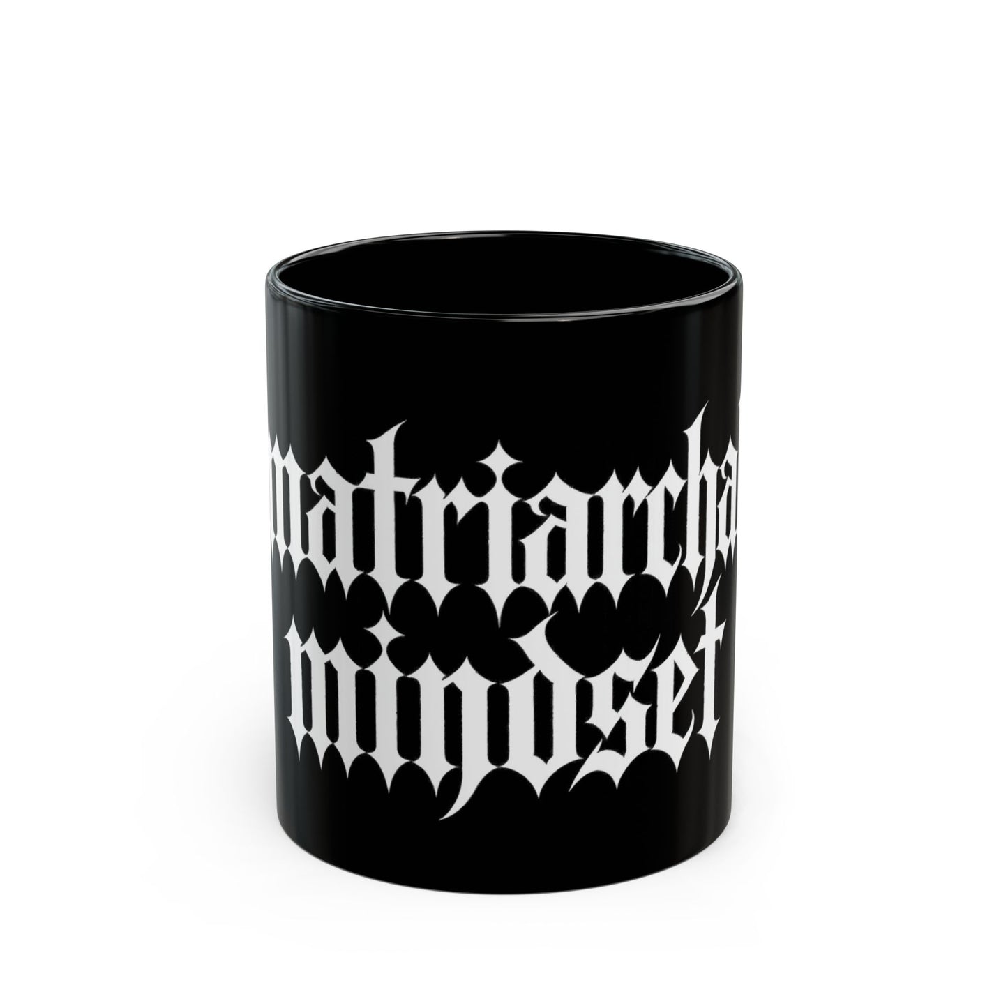 MATRIARCHAL MINDSET Black Mug