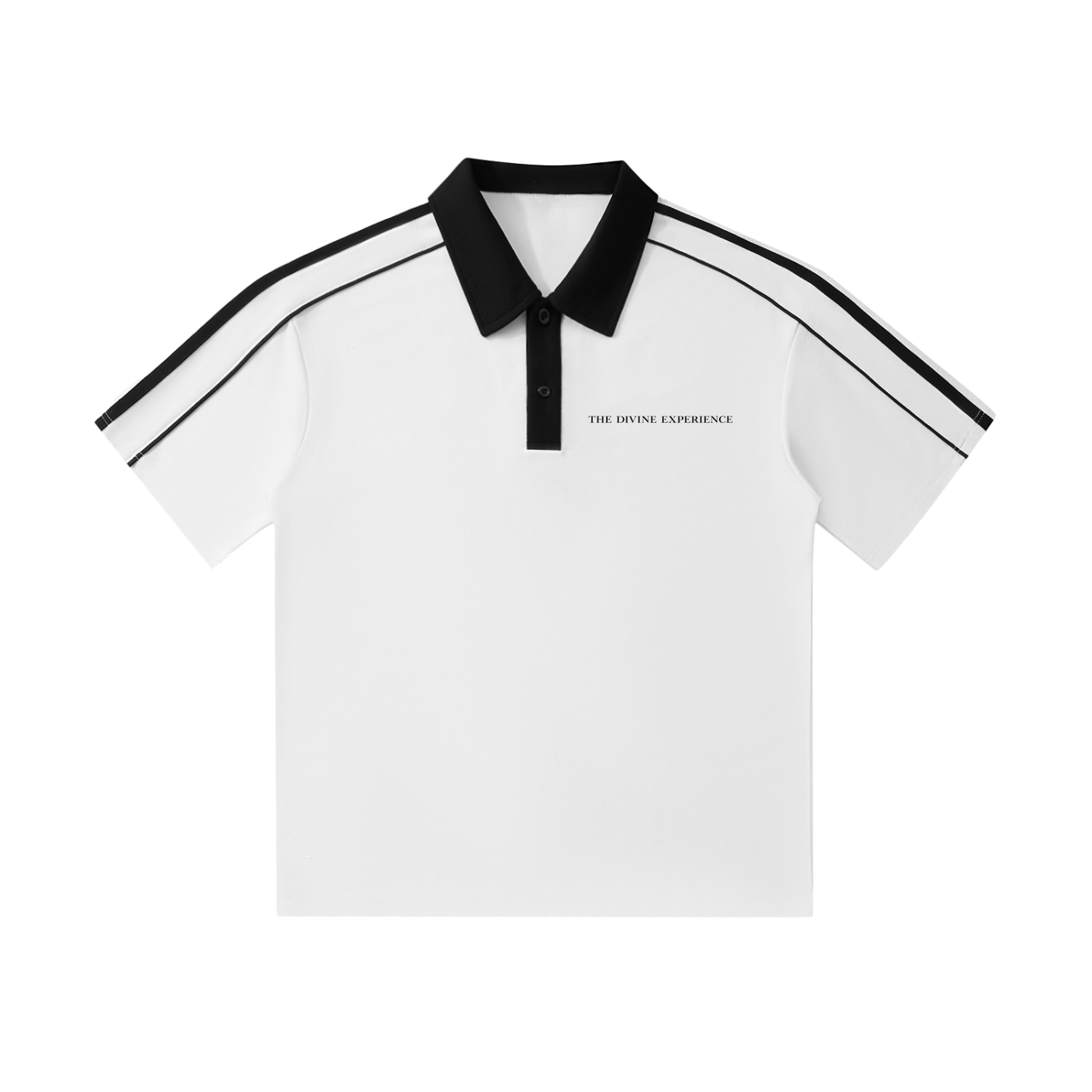 PROFESSIONAL POSER Contrast Collar Short-Sleeve Polo Shirt